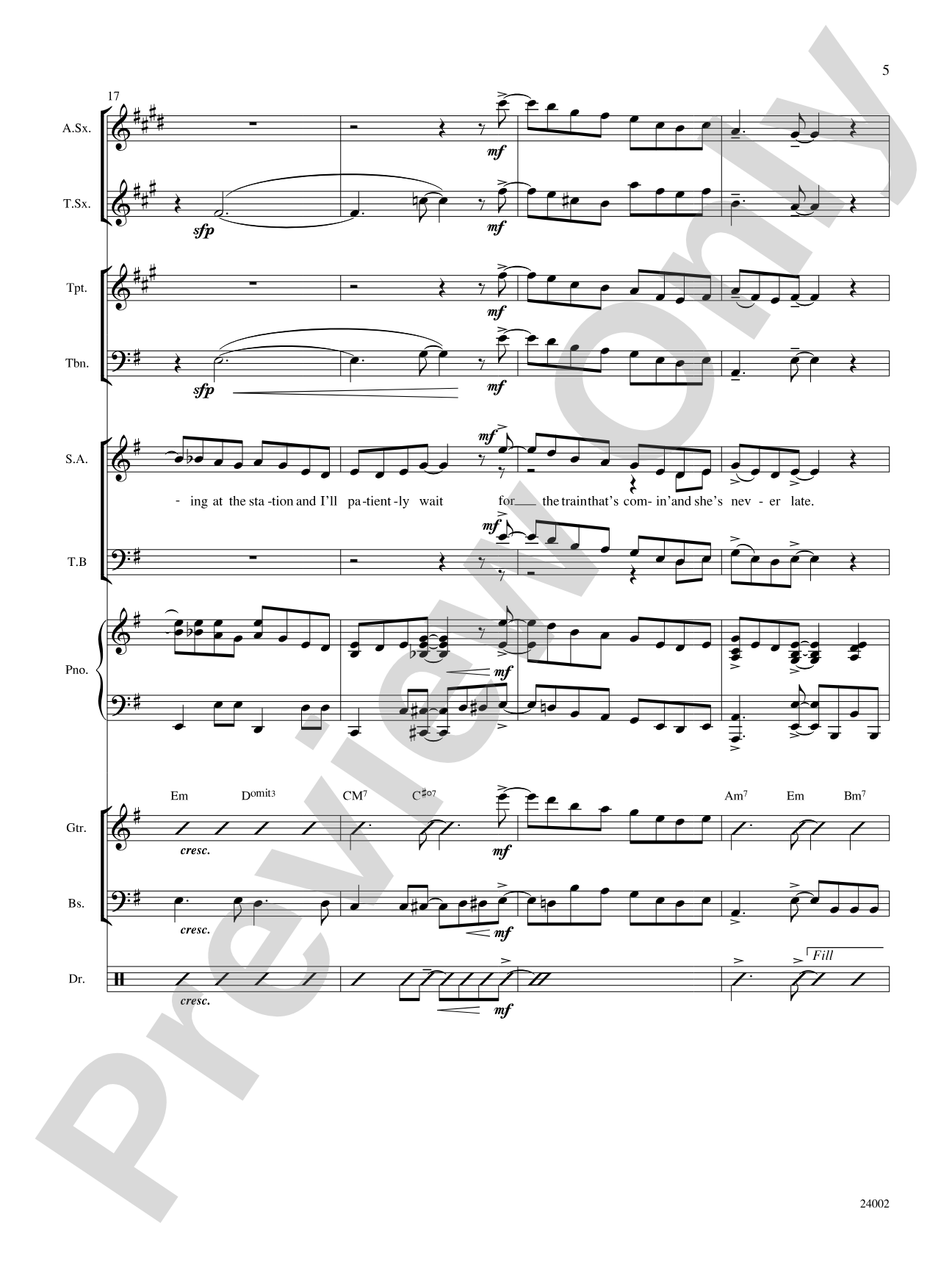 If I Have My Ticket: Choral SoundPax