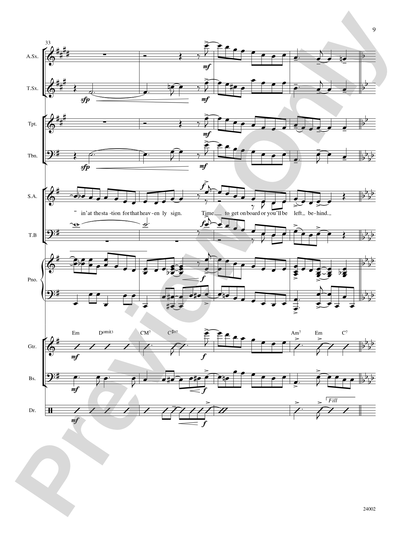 If I Have My Ticket: Choral SoundPax
