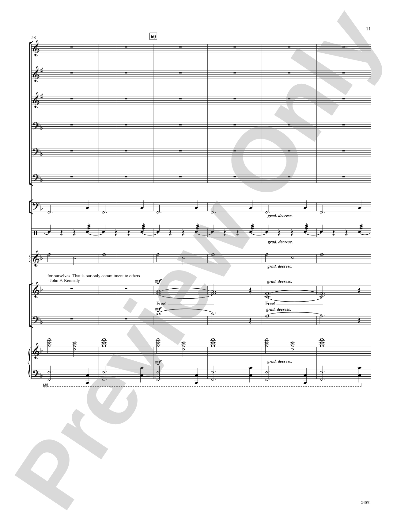 I Hear America Singing!: Choral SoundPax