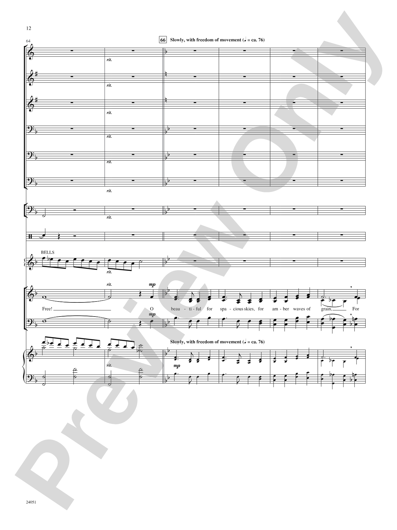 I Hear America Singing!: Choral SoundPax