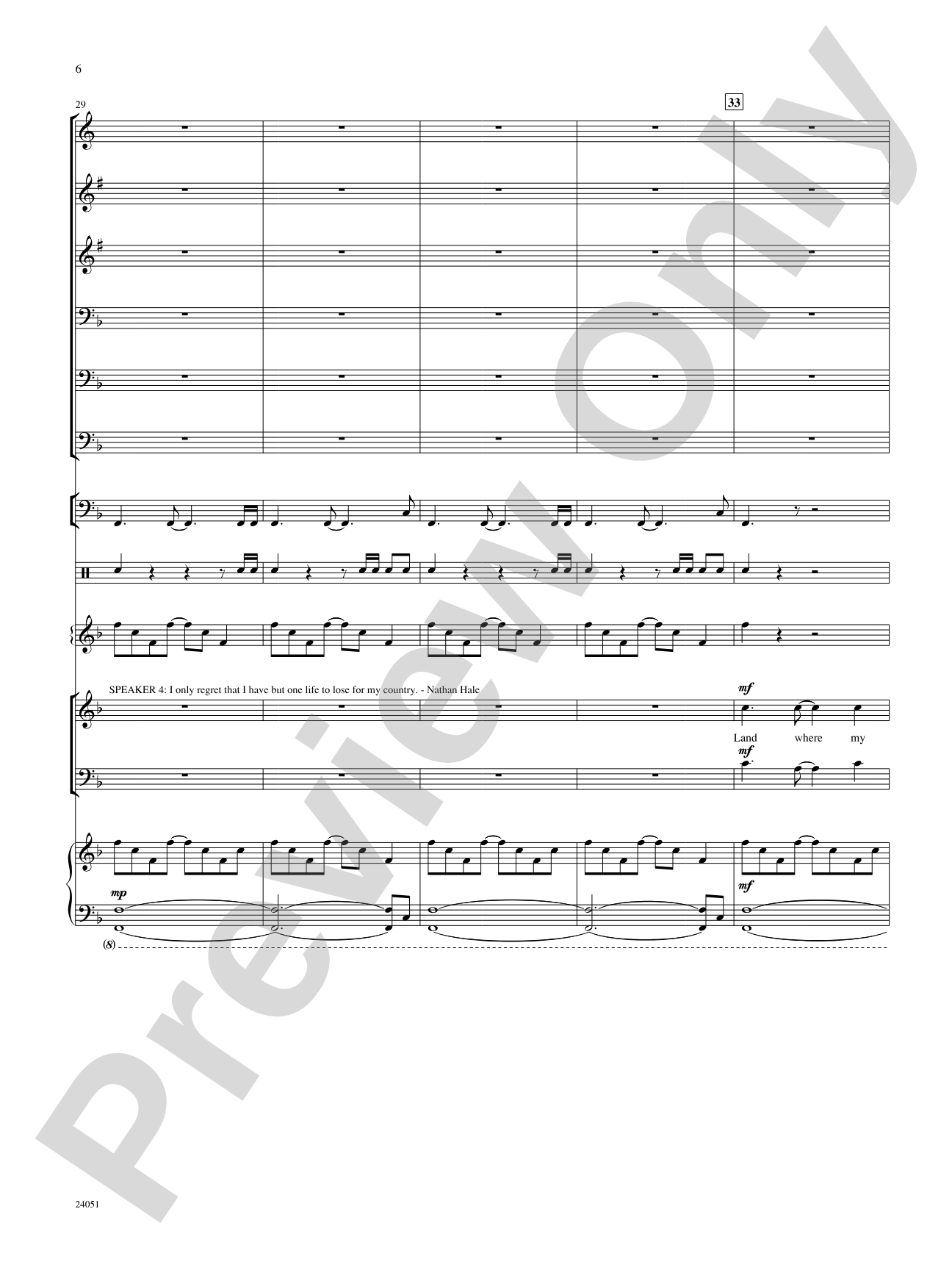 I Hear America Singing!: Choral SoundPax