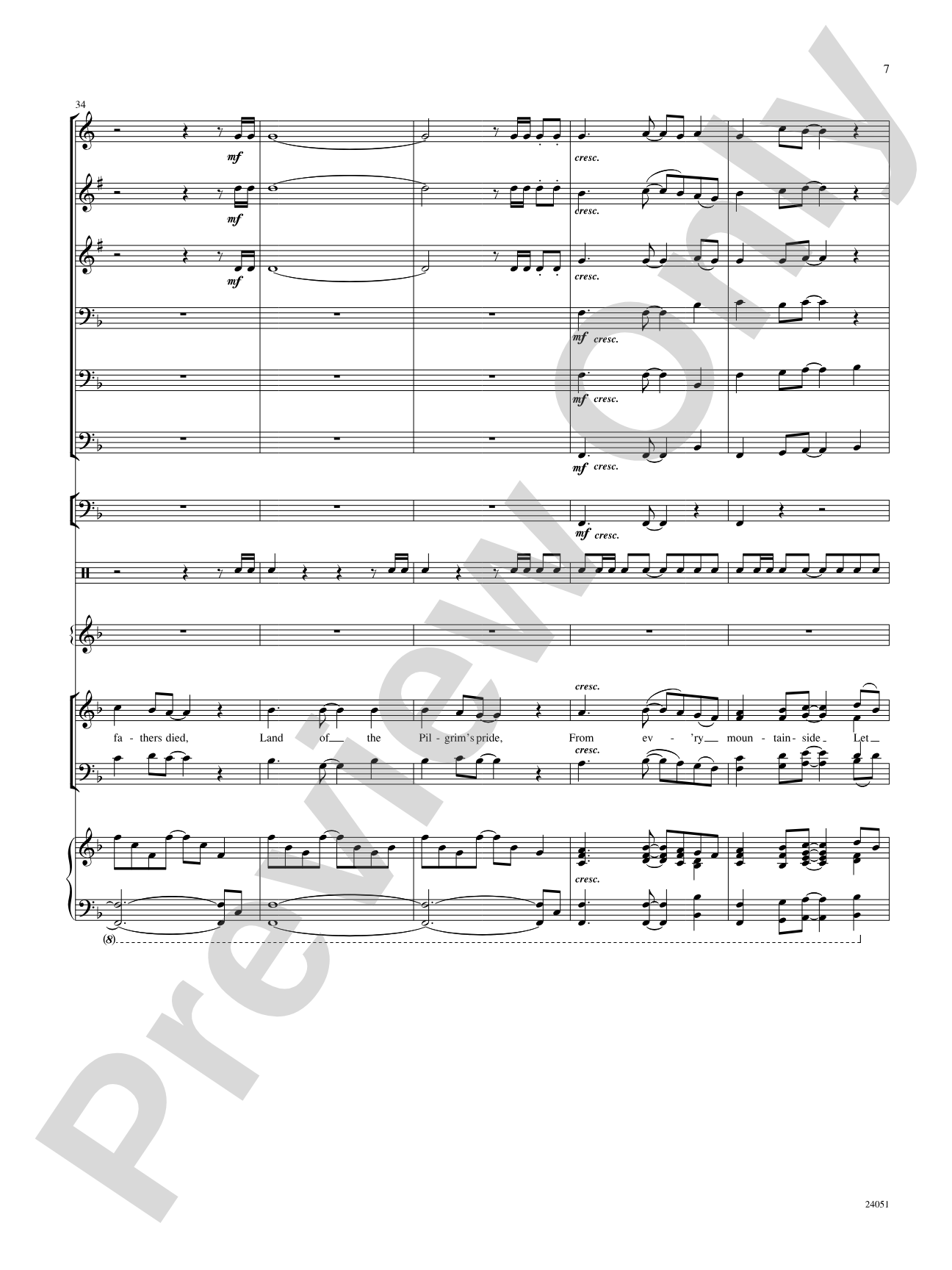 I Hear America Singing!: Choral SoundPax