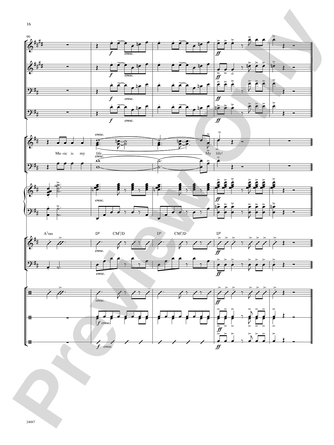 Yo Vivo Cantando (I Live to Sing): Score: Choral SoundPax