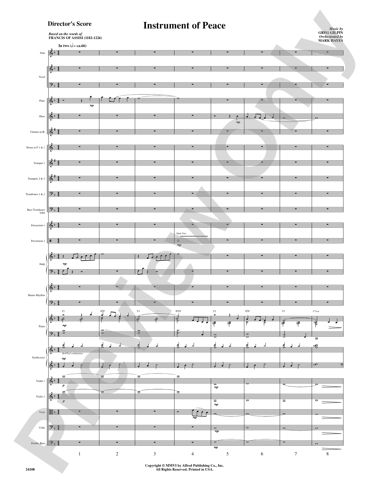 Instrument of Peace: Choral SoundPax