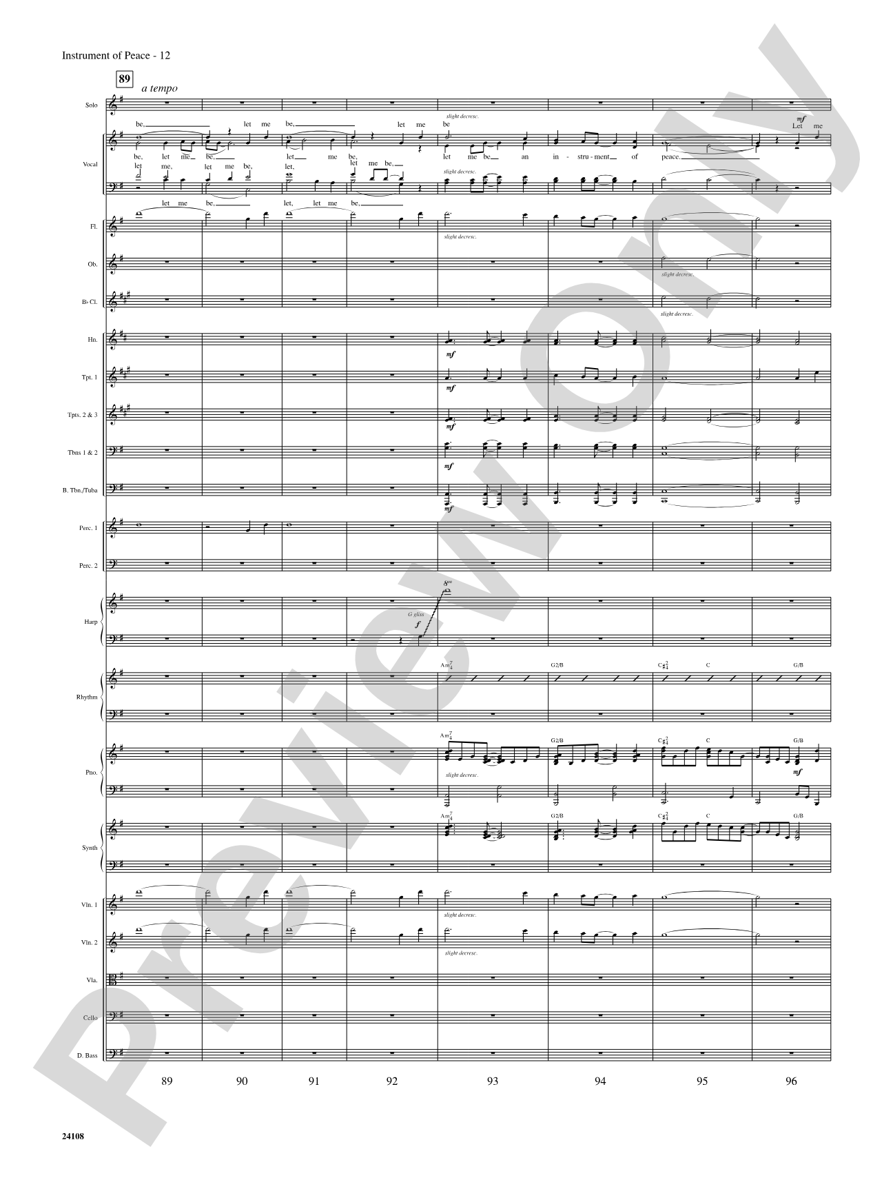 Instrument of Peace: Choral SoundPax