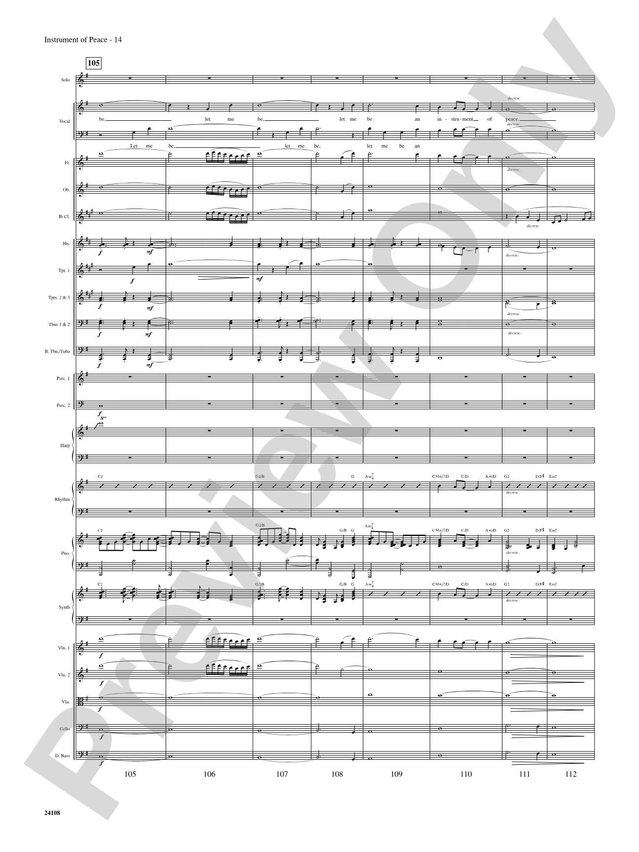 Instrument of Peace: Choral SoundPax