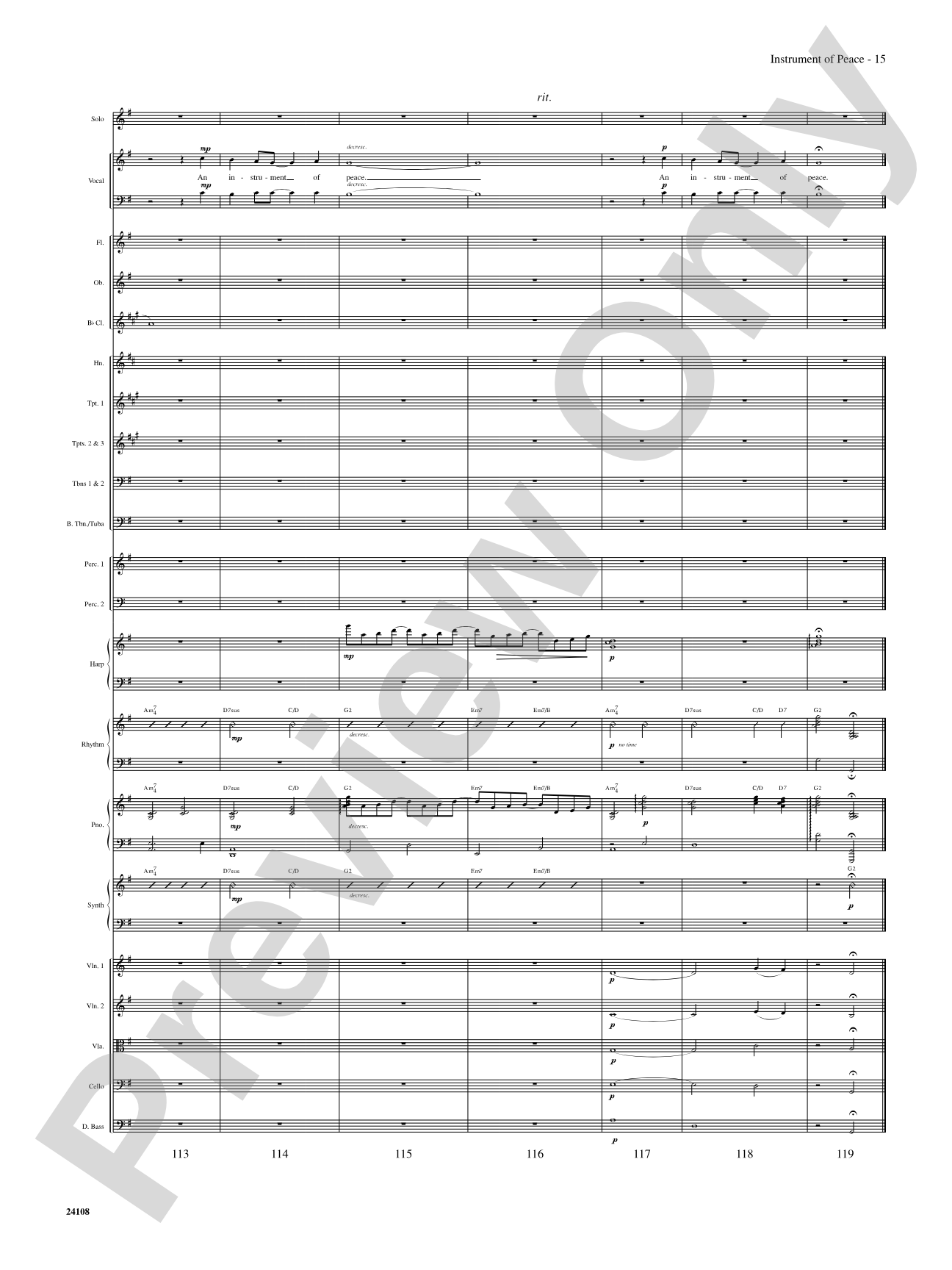 Instrument of Peace: Choral SoundPax