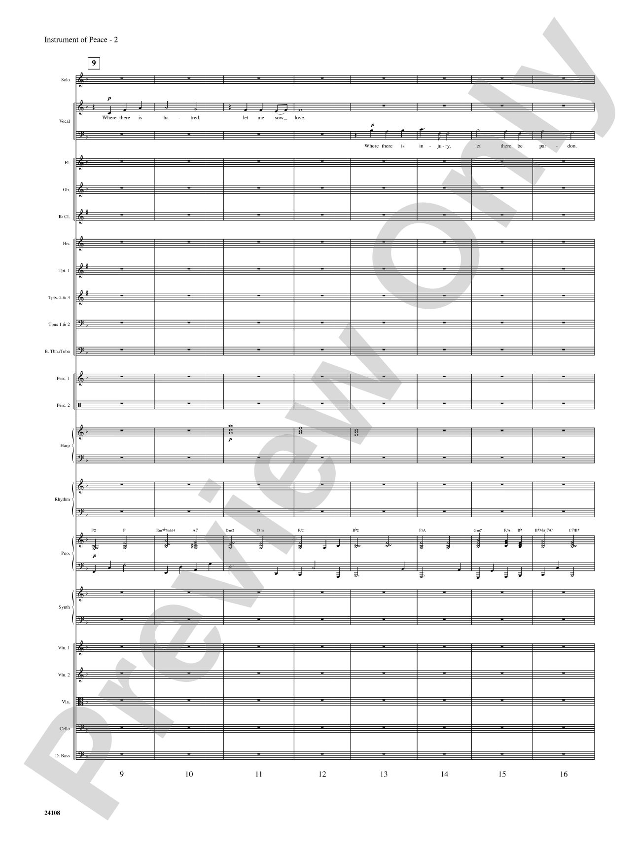 Instrument of Peace: Choral SoundPax