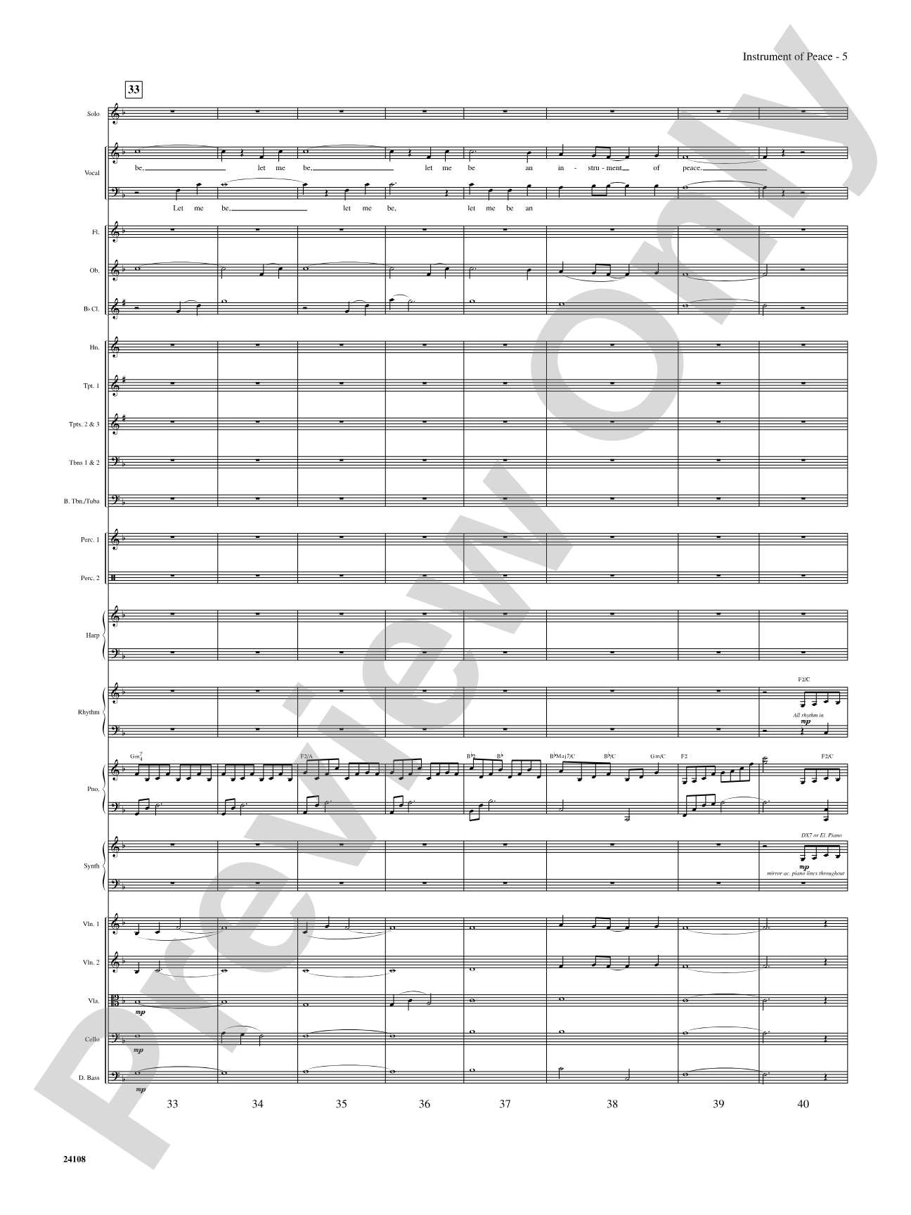Instrument of Peace: Choral SoundPax