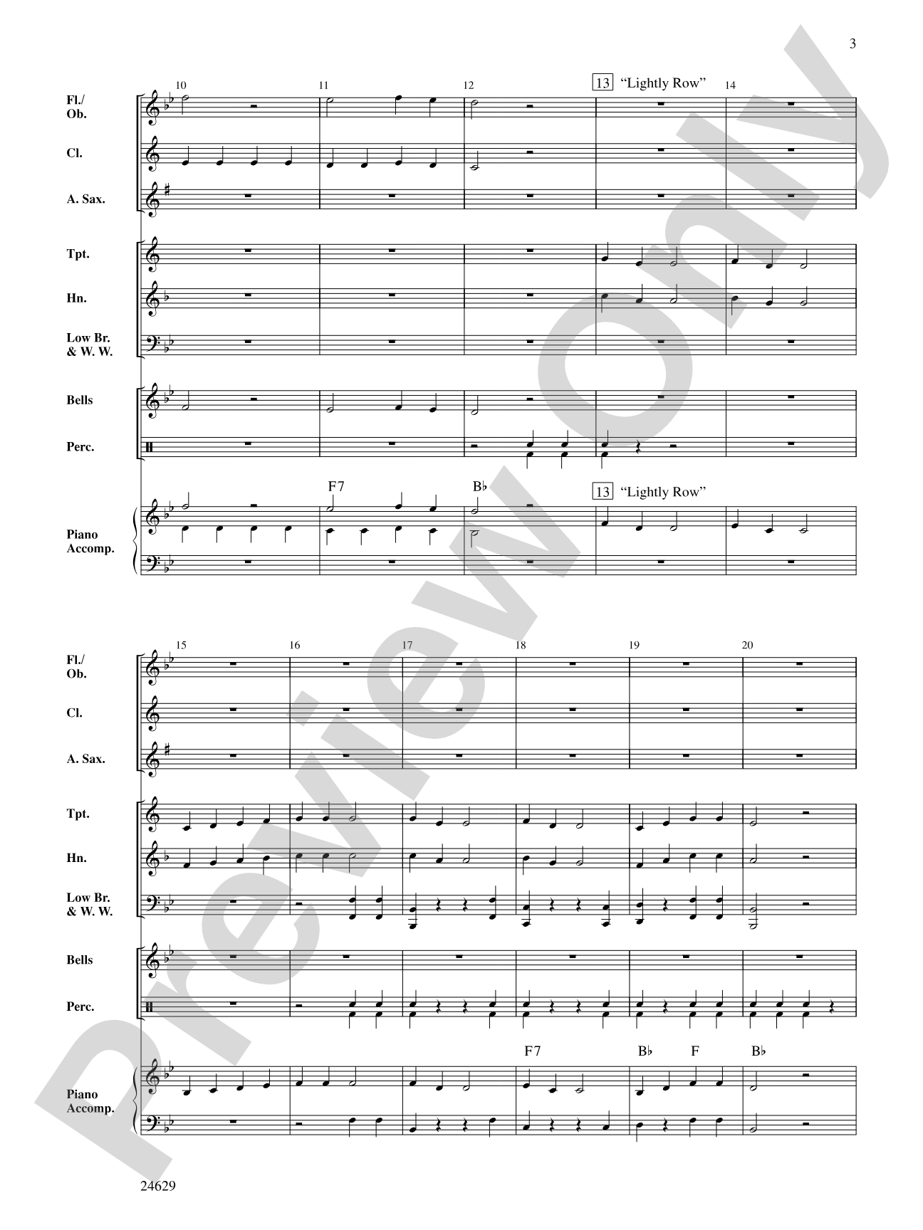 Five-Note Concerto: Concert Band Conductor Score & Parts