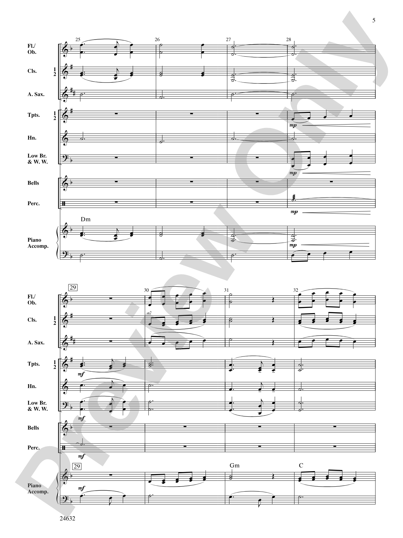 Skye Boat Song: Score