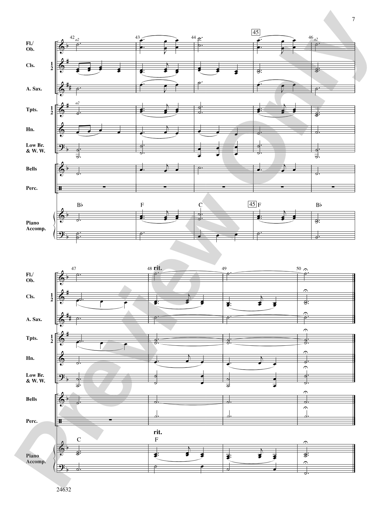 Skye Boat Song: Score