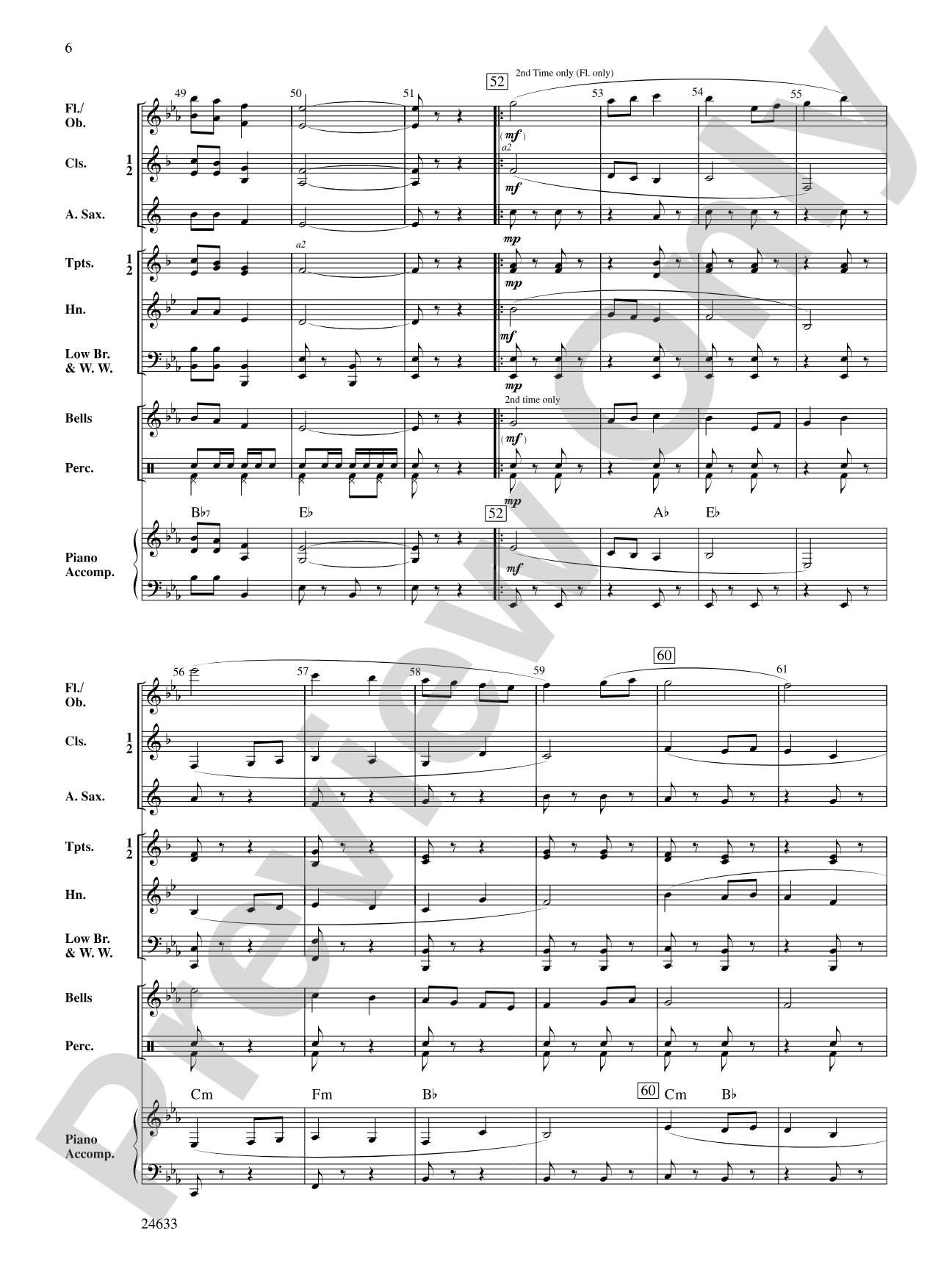 March Saranac: Concert Band Conductor Score & Parts
