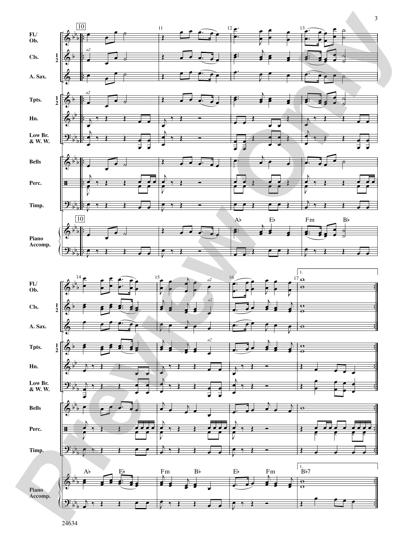 Starship: Concert Band Conductor Score & Parts