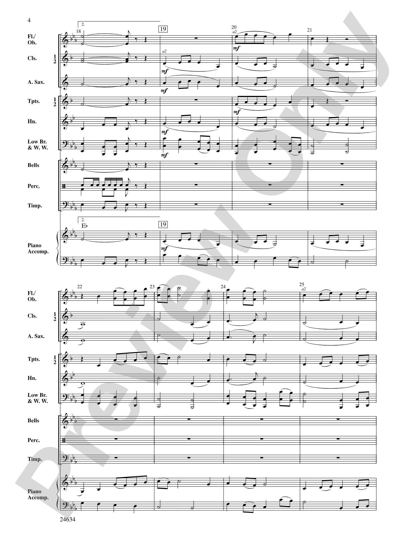 Starship: Concert Band Conductor Score & Parts