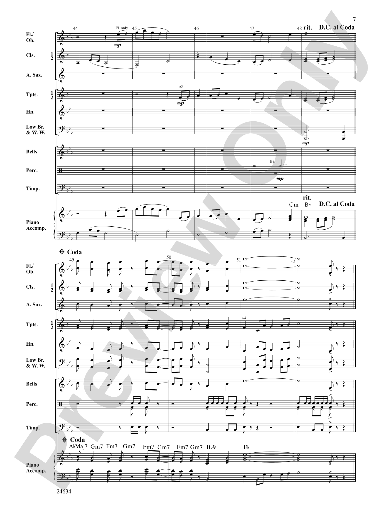 Starship: Concert Band Conductor Score & Parts
