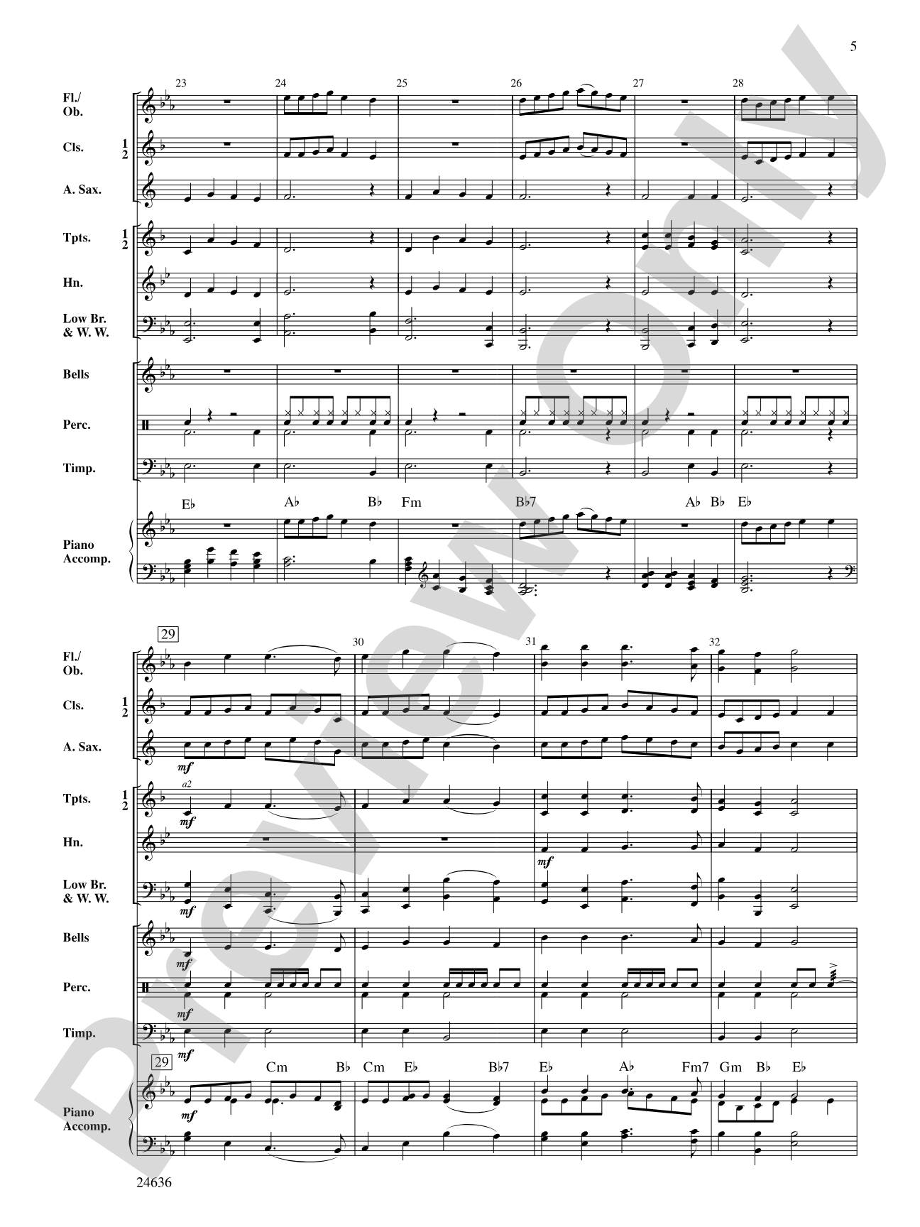 Yankee Doodle Christmas: Concert Band Conductor Score & Parts