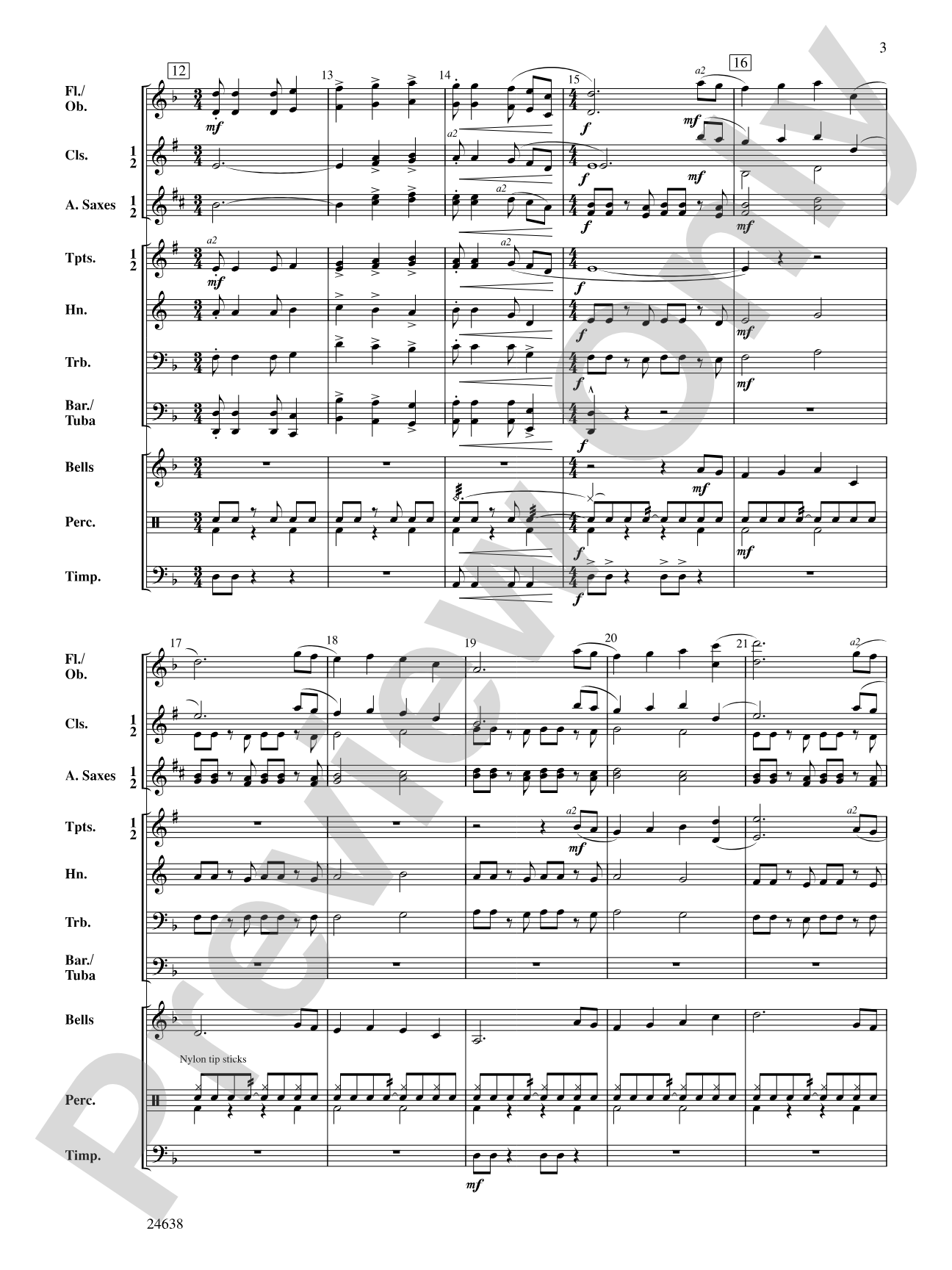 Triumphant Journey: Concert Band Conductor Score & Parts