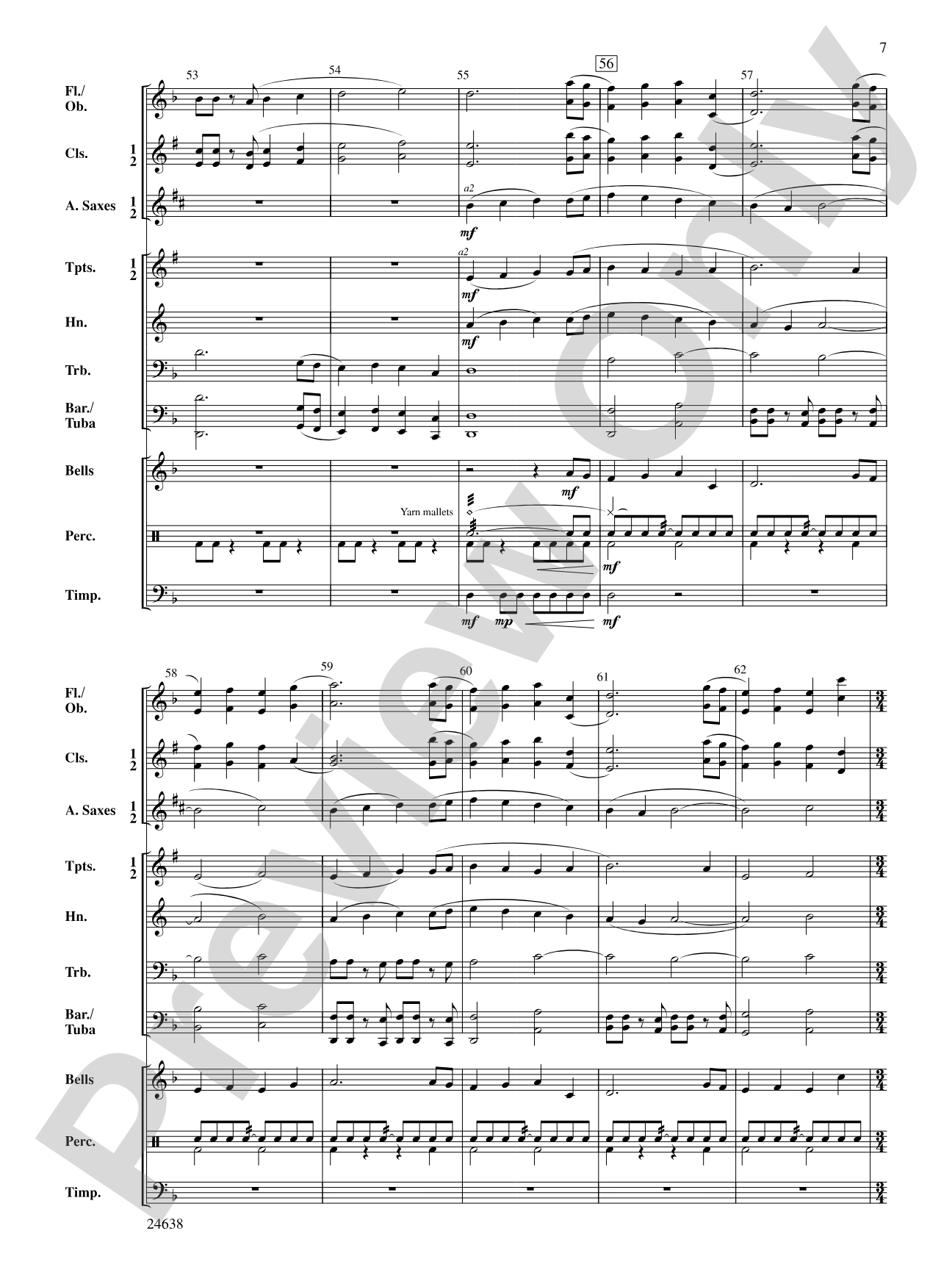 Triumphant Journey: Concert Band Conductor Score & Parts