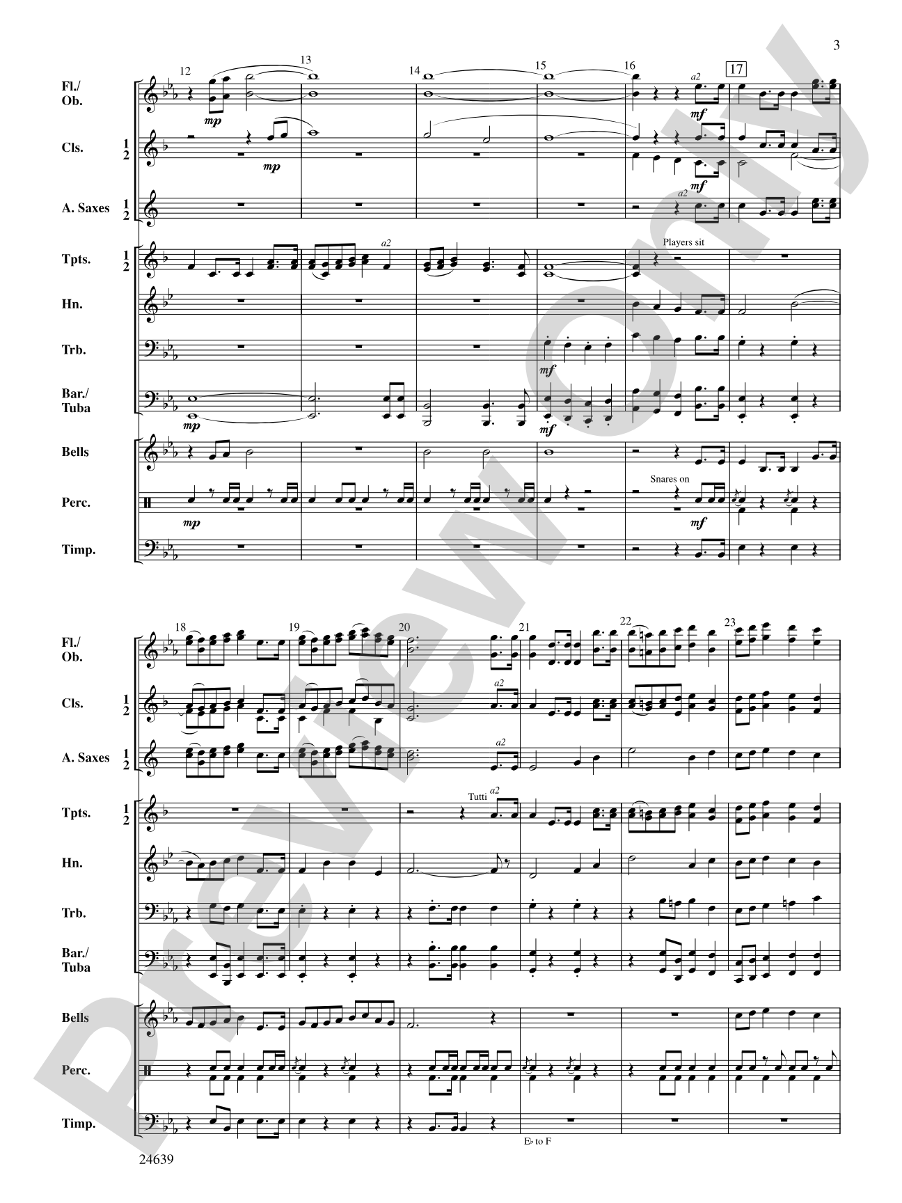 Redlands March: Concert Band Conductor Score & Parts