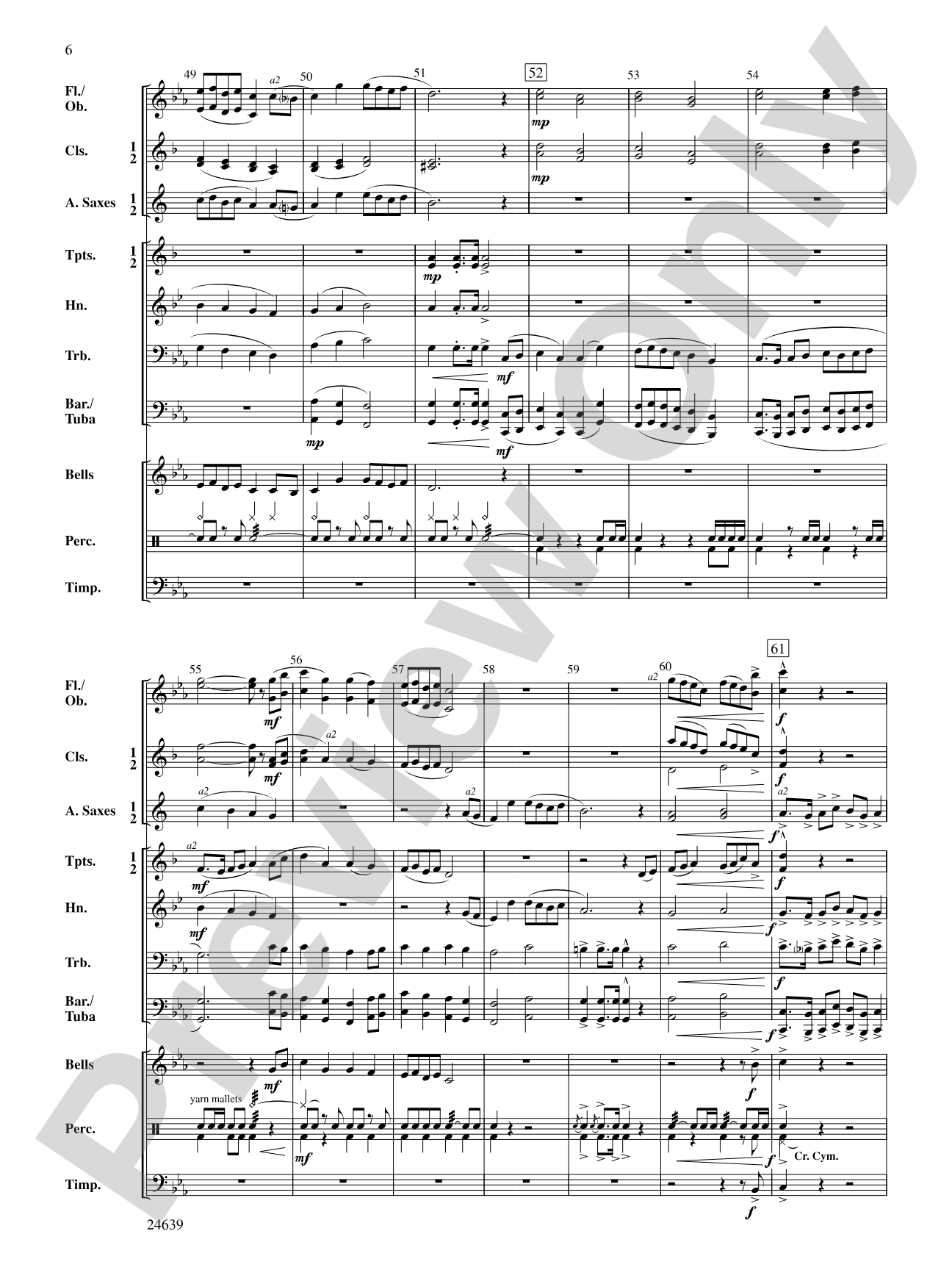 Redlands March: Concert Band Conductor Score & Parts