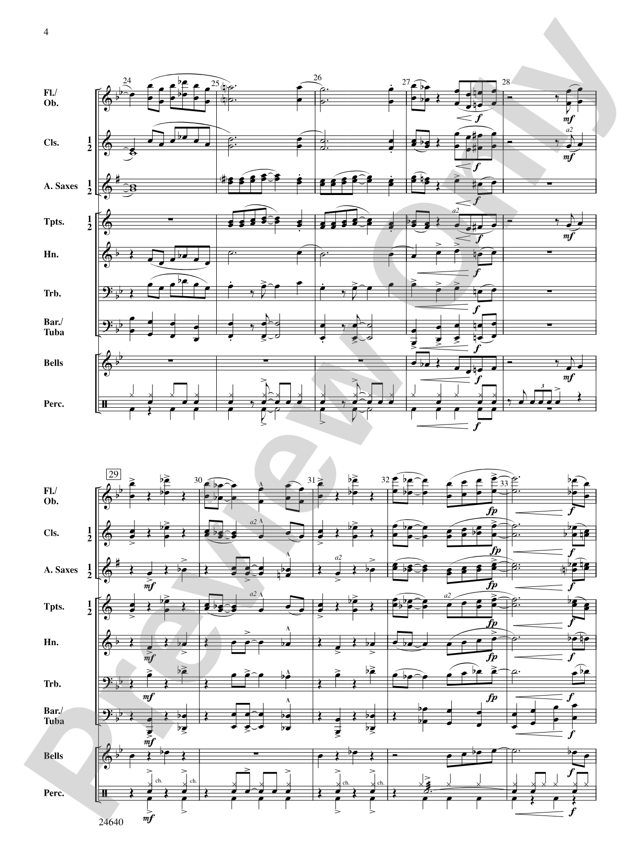 River City Blues: Concert Band Conductor Score & Parts
