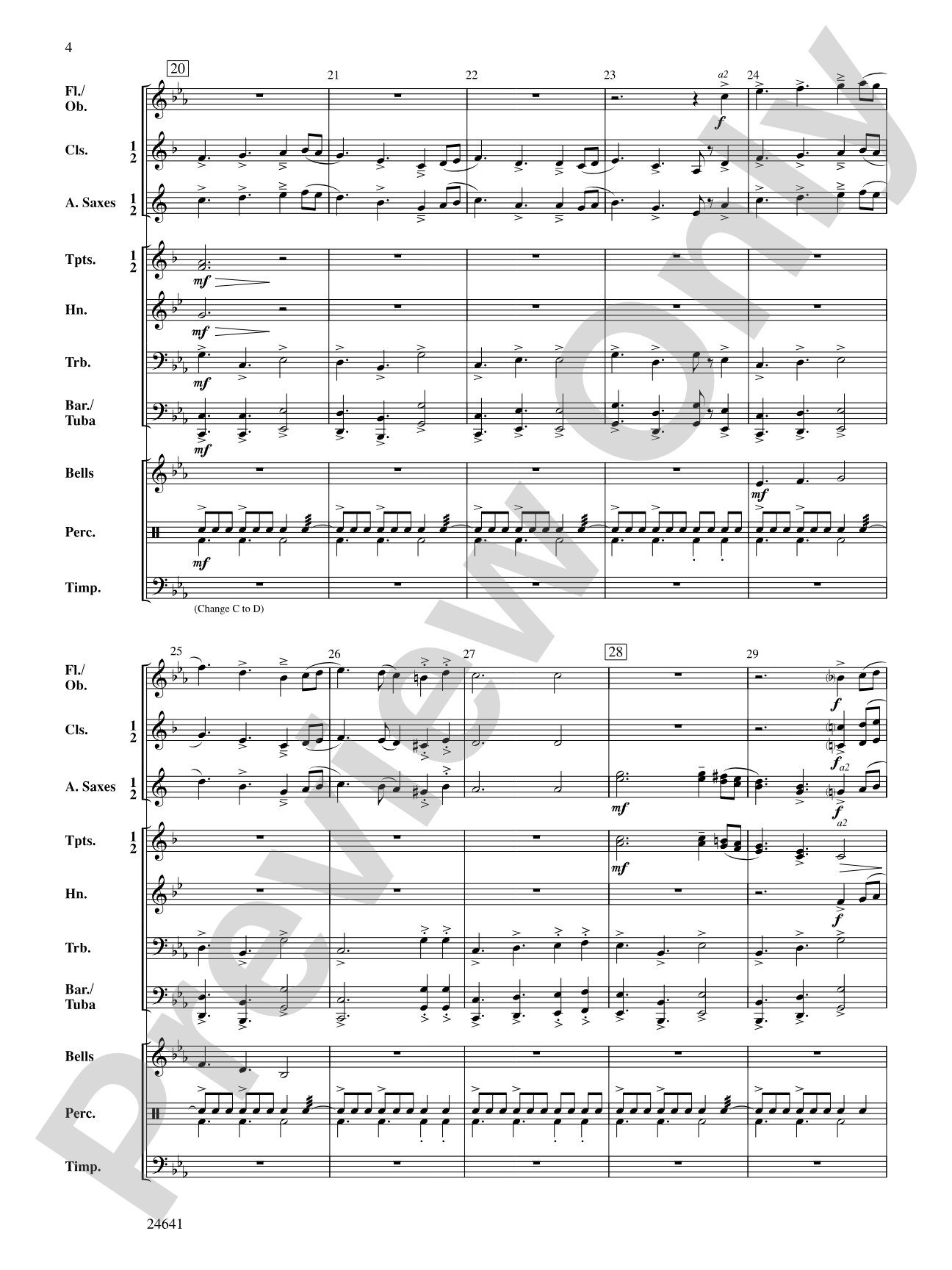 We Five Kings: Concert Band Conductor Score & Parts