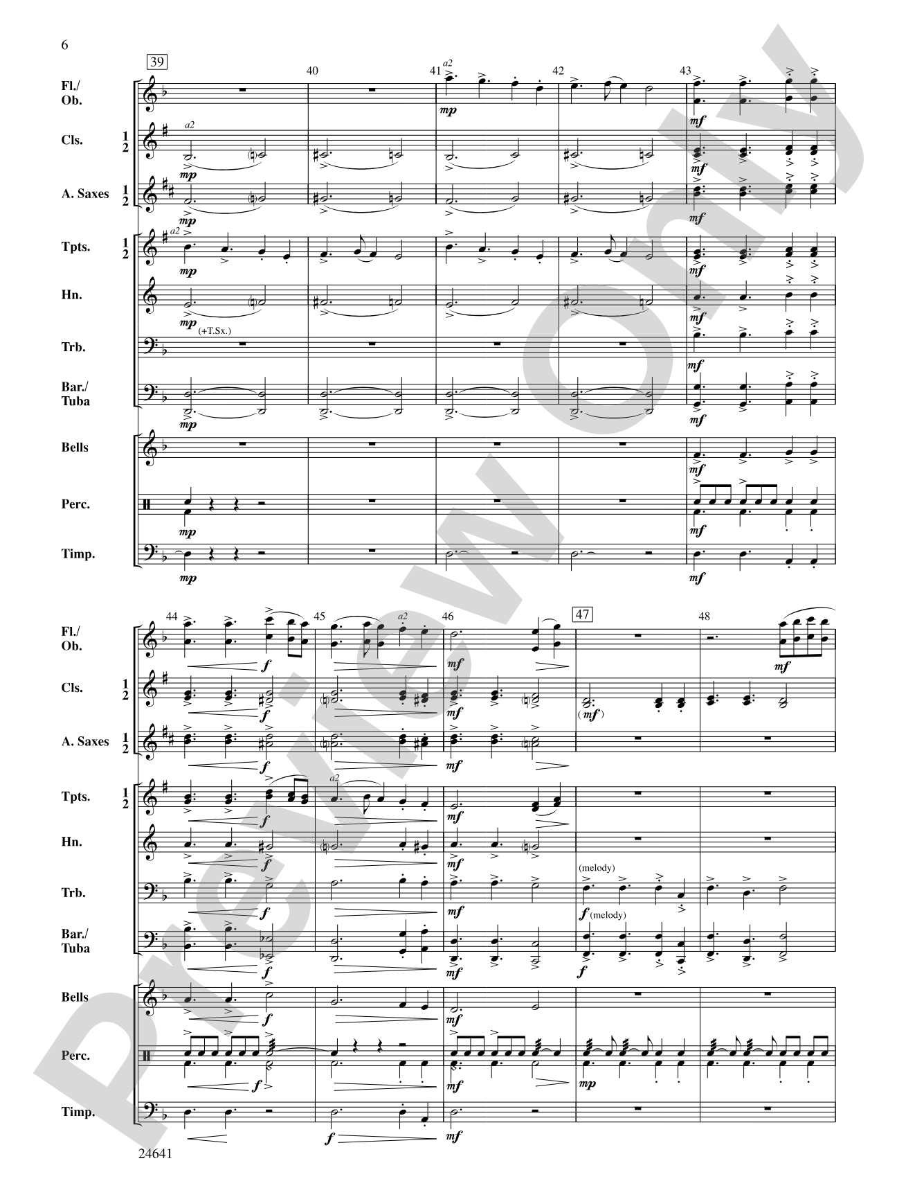 We Five Kings: Concert Band Conductor Score & Parts