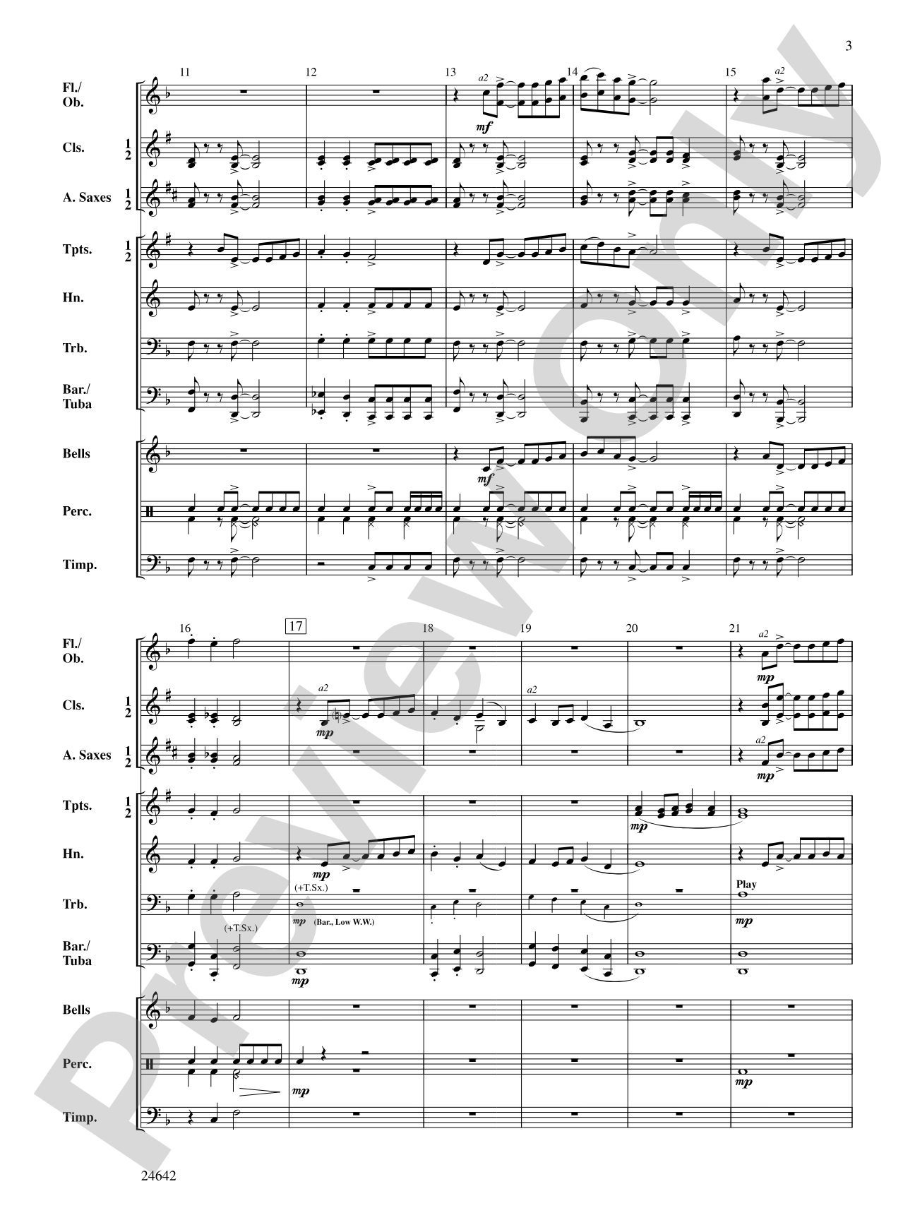 Muskoka Landing: Concert Band Conductor Score & Parts