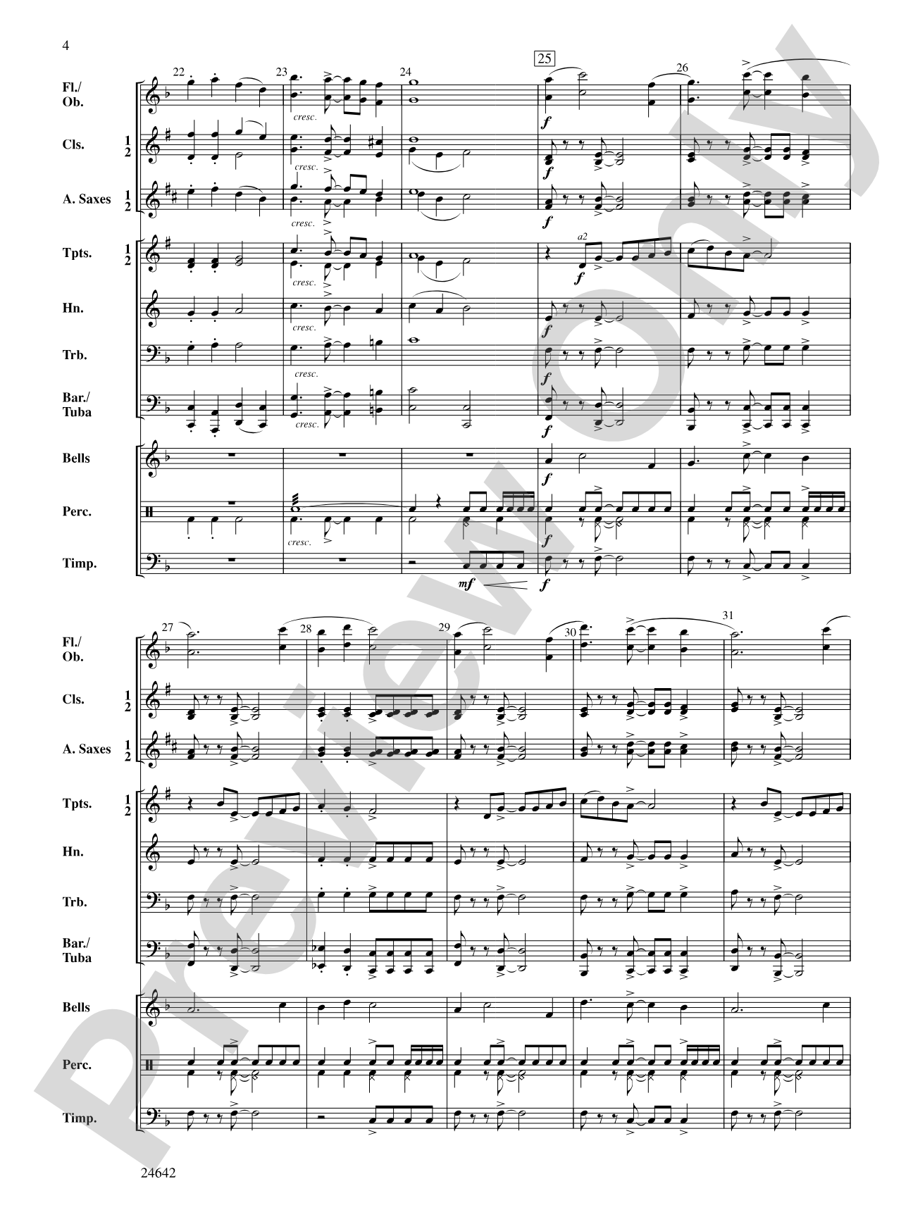 Muskoka Landing: Concert Band Conductor Score & Parts