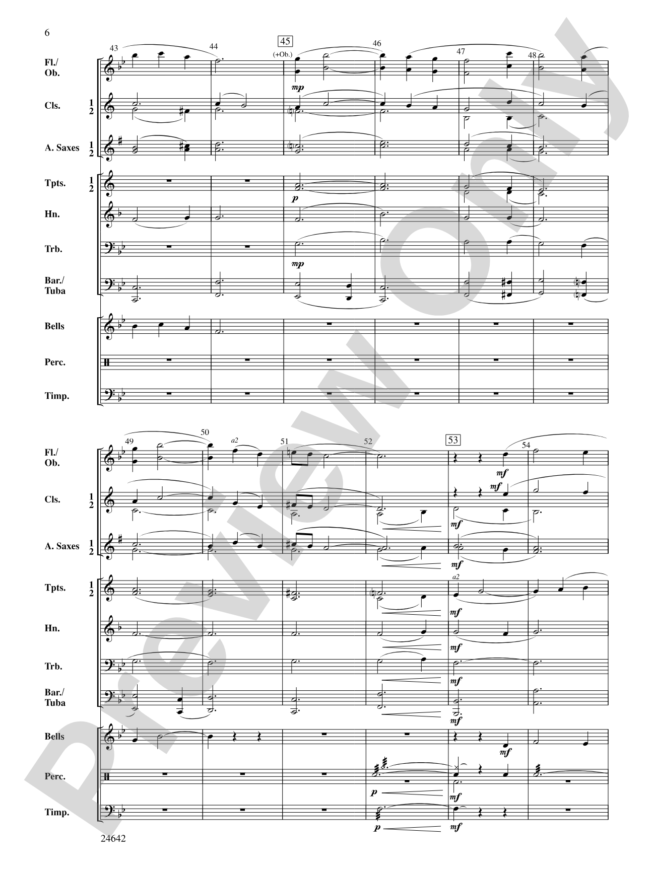 Muskoka Landing: Concert Band Conductor Score & Parts