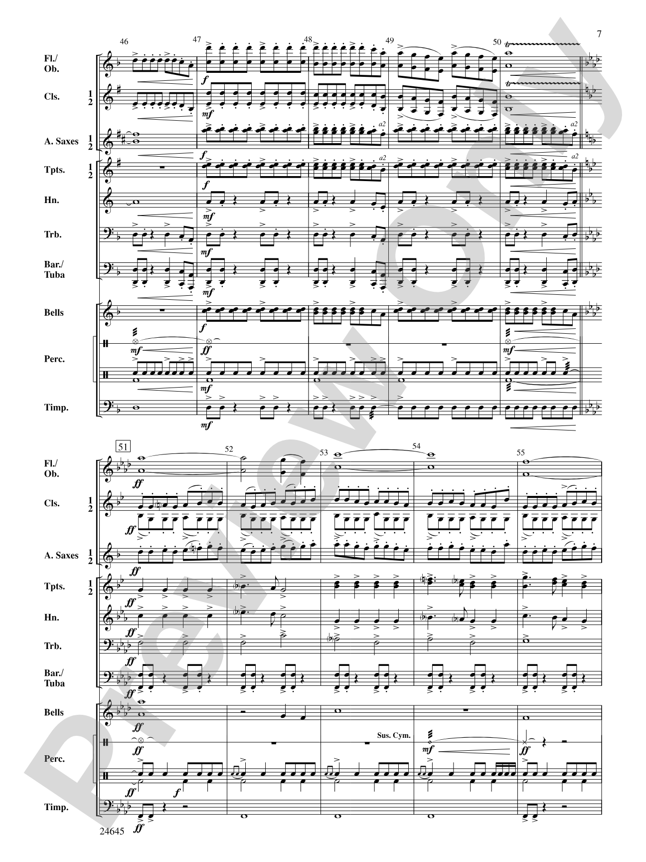 Bounty Hunter (from Advent Rising): Concert Band Conductor Score & Parts