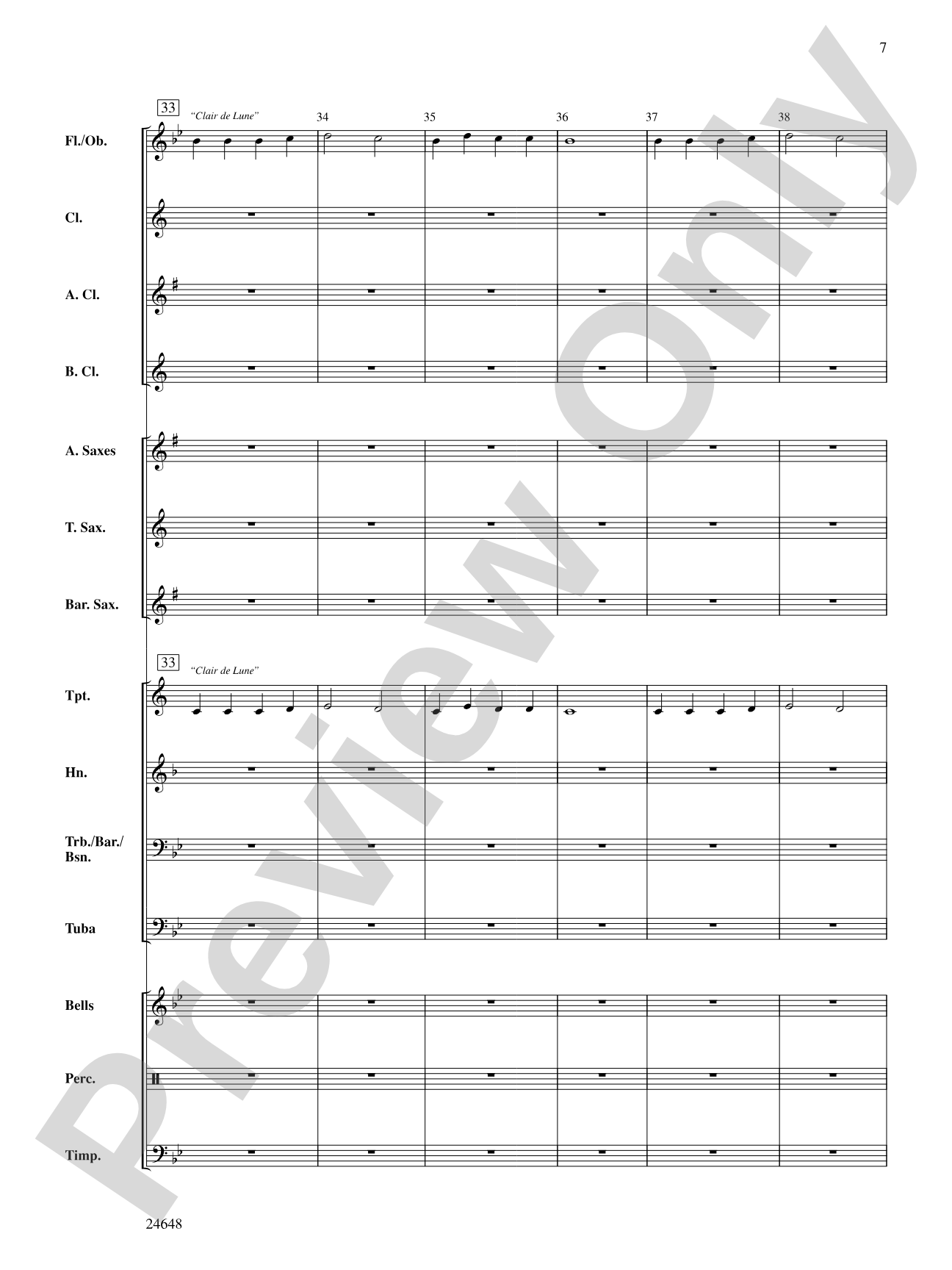 Beginning Band's Greatest Hits: Concert Band Conductor Score & Parts