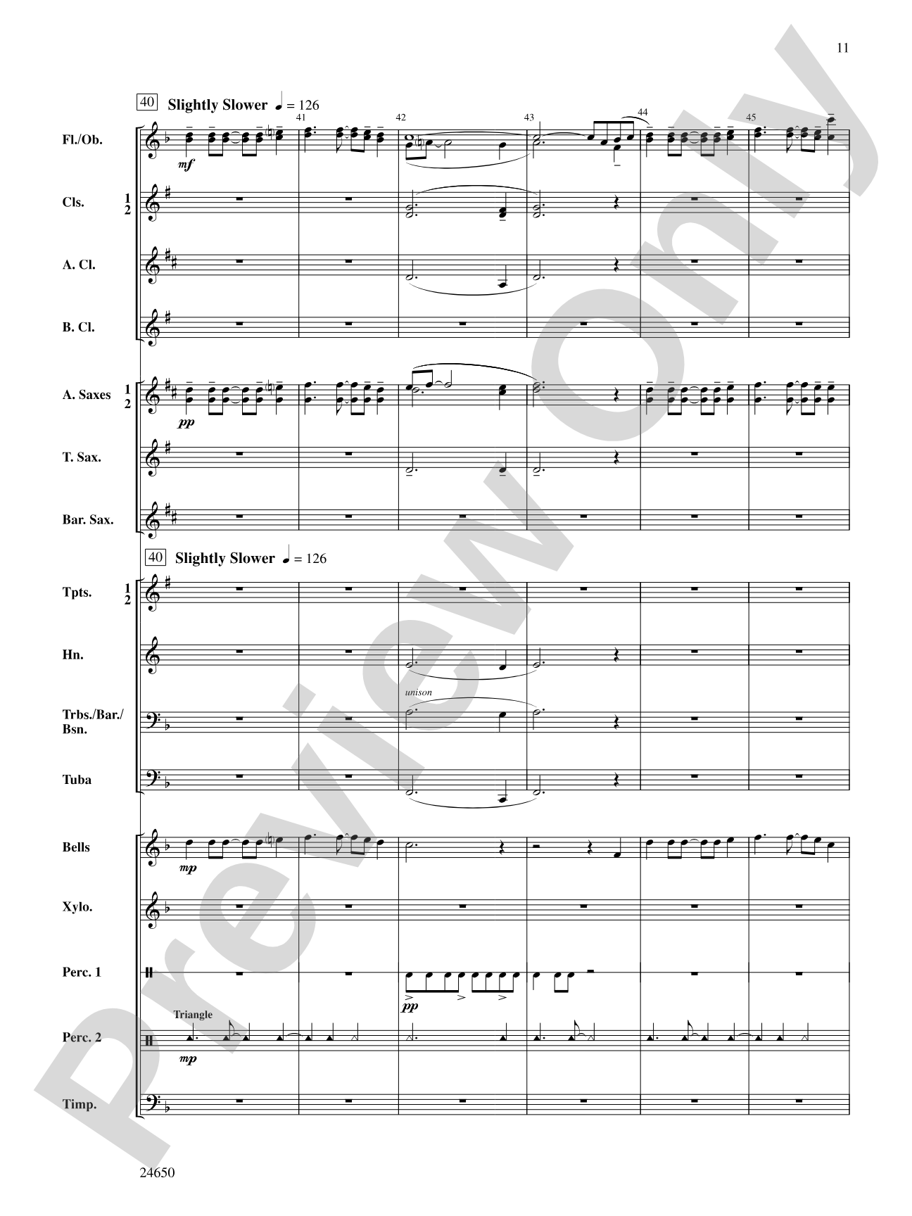 Salsa and Chips: Concert Band Conductor Score & Parts
