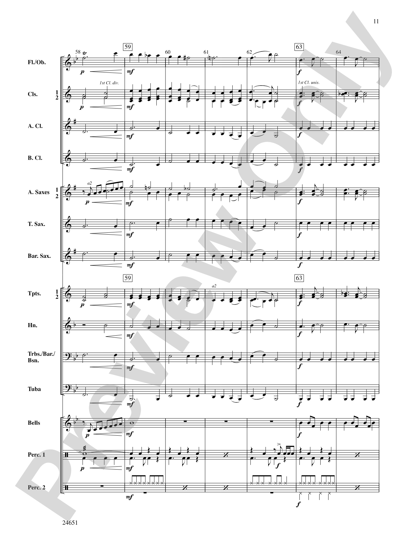 Joyful Rock: Concert Band Conductor Score & Parts