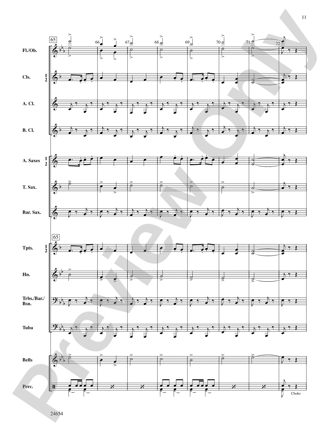 Fighting Falcon March: Concert Band Conductor Score & Parts