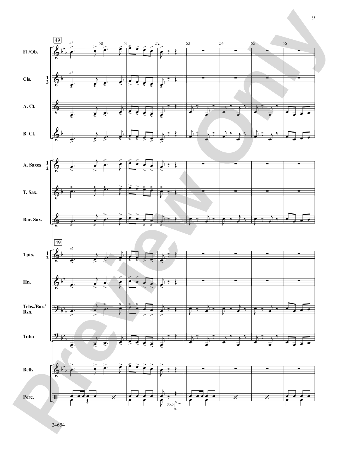 Fighting Falcon March: Concert Band Conductor Score & Parts
