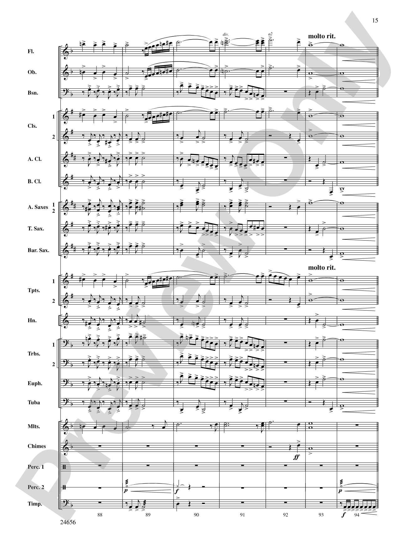 Sketches on a Kentucky Hymn Tune: Concert Band Conductor Score & Parts