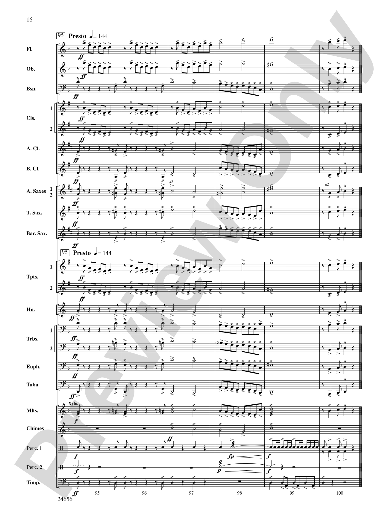Sketches on a Kentucky Hymn Tune: Concert Band Conductor Score & Parts