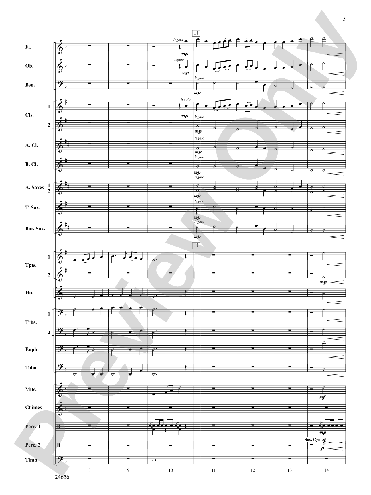 Sketches on a Kentucky Hymn Tune: Concert Band Conductor Score & Parts