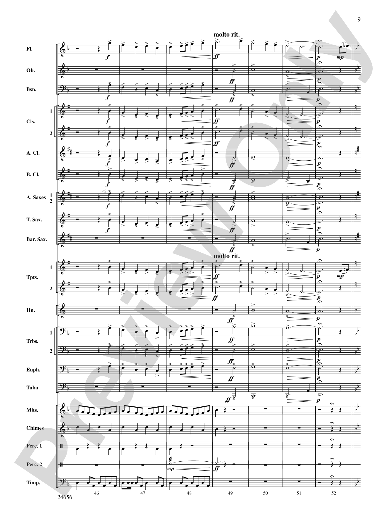 Sketches on a Kentucky Hymn Tune: Concert Band Conductor Score & Parts