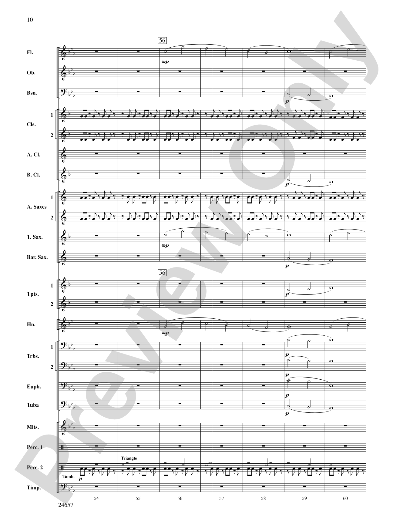 The Phantom of Dark Hollow: Concert Band Conductor Score & Parts