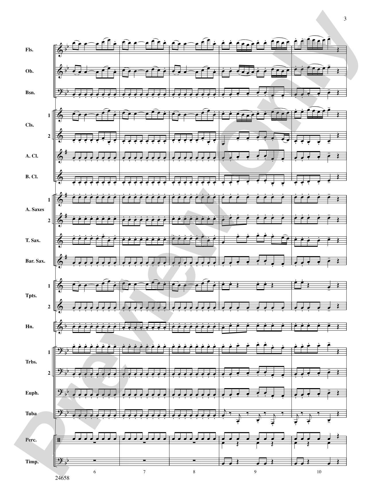 Mozart!: Score