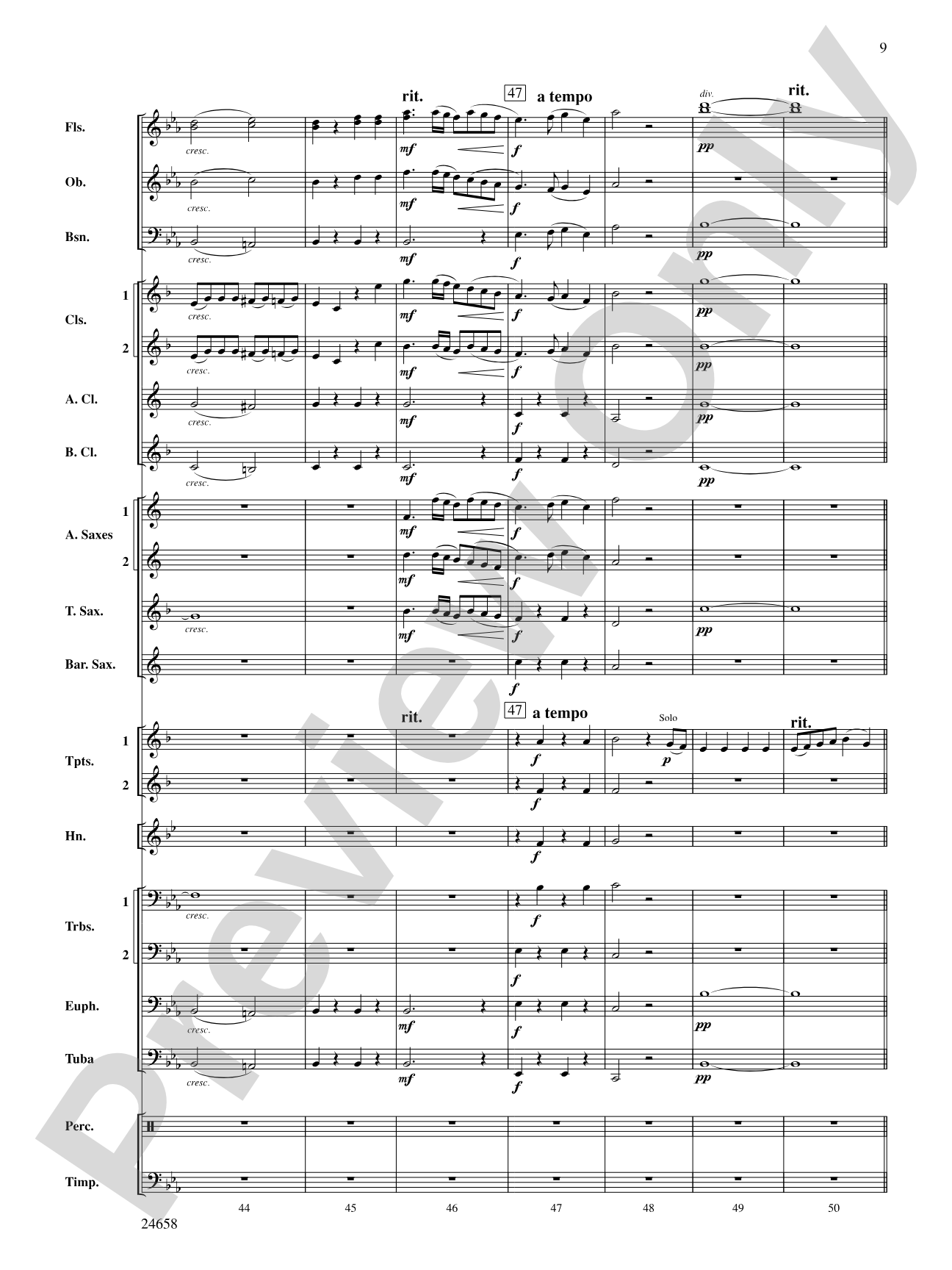 Mozart!: Score
