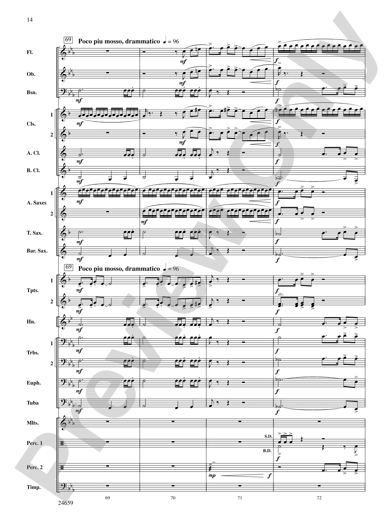 Return to Wind River: Concert Band Conductor Score & Parts