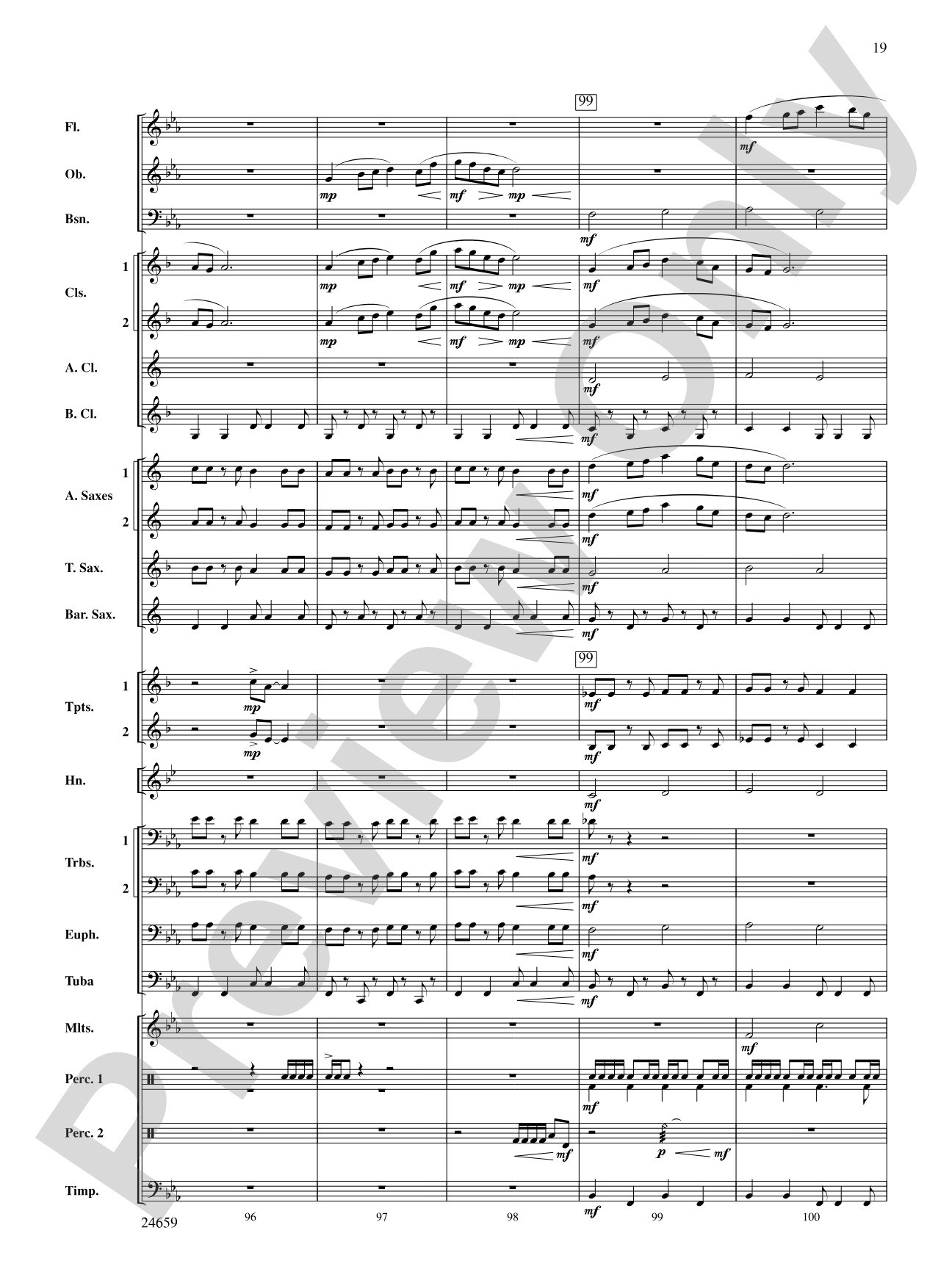 Return to Wind River: Concert Band Conductor Score & Parts