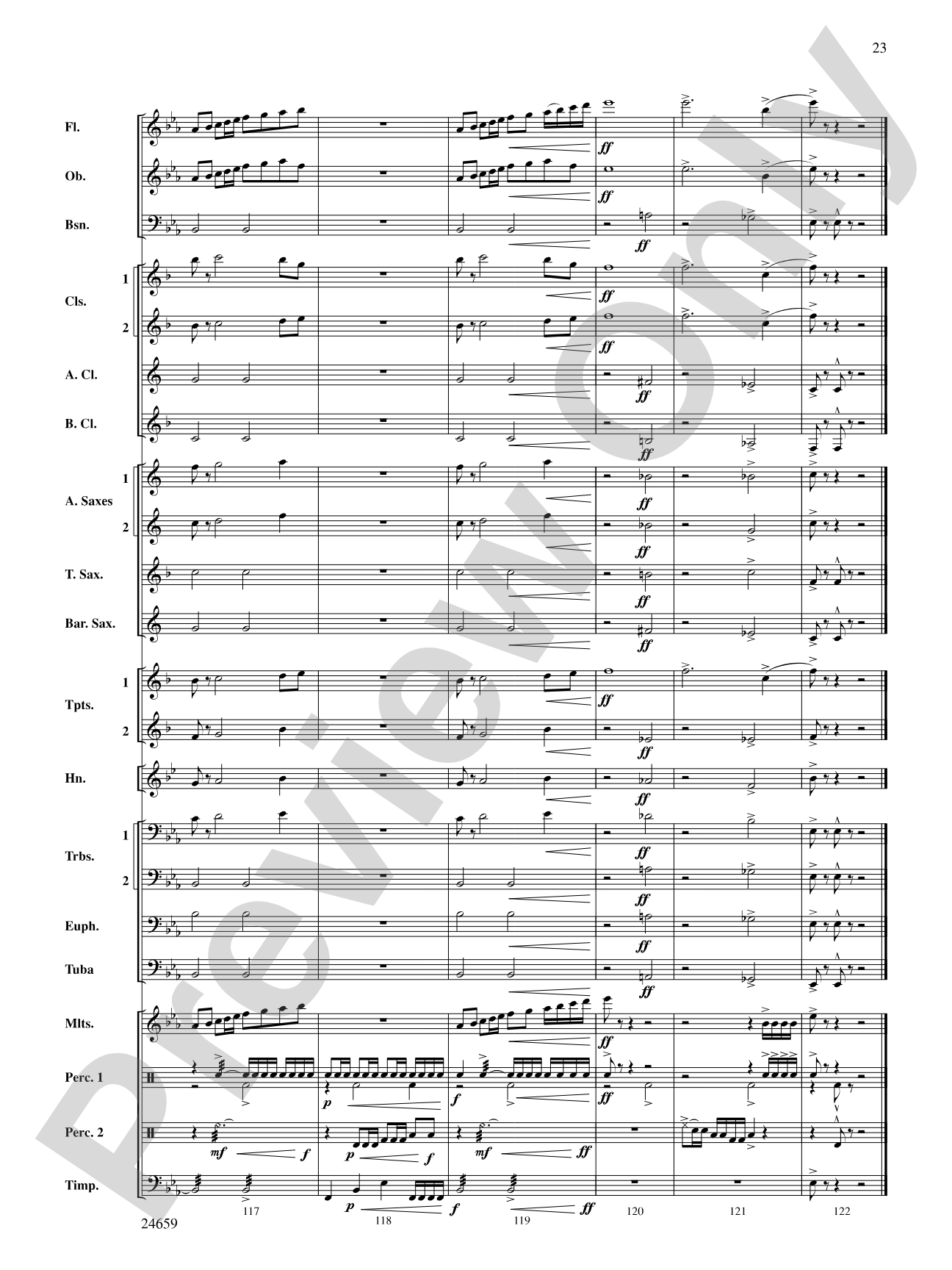Return to Wind River: Concert Band Conductor Score & Parts