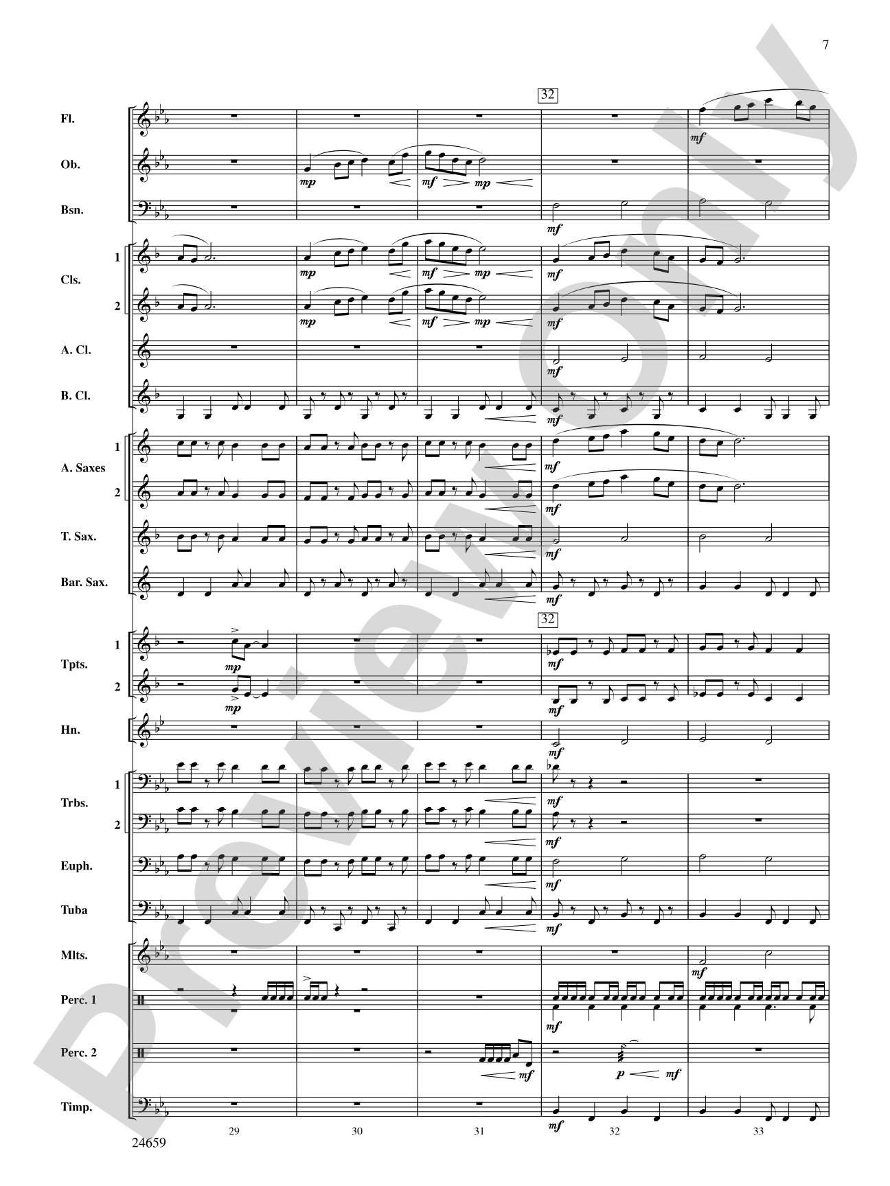 Return to Wind River: Concert Band Conductor Score & Parts
