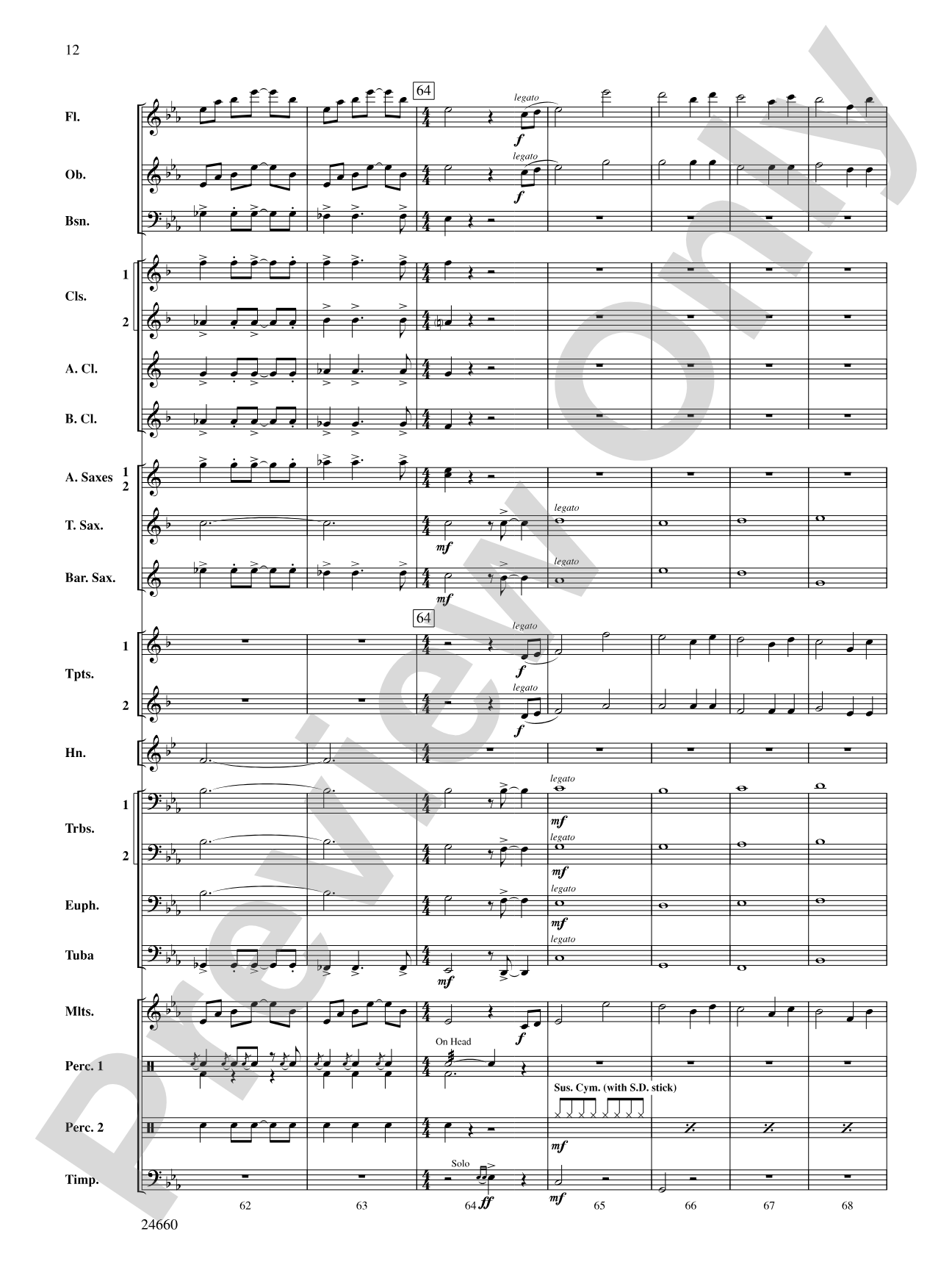 Manassas Junction: Concert Band Conductor Score & Parts