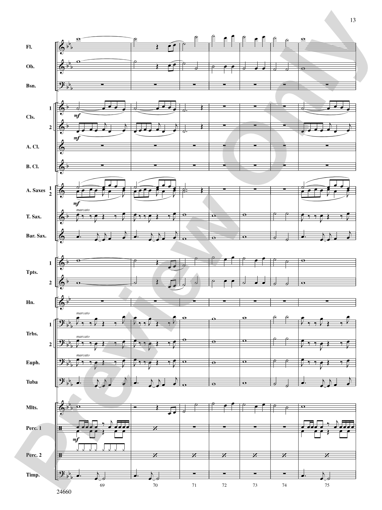 Manassas Junction: Concert Band Conductor Score & Parts